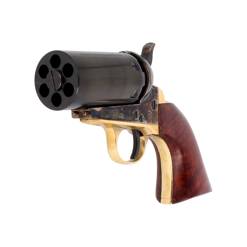 Rewolwer czarnoprochowy Pietta 1851 Colt Navy Yank Steel Pepperbox .36 - Black