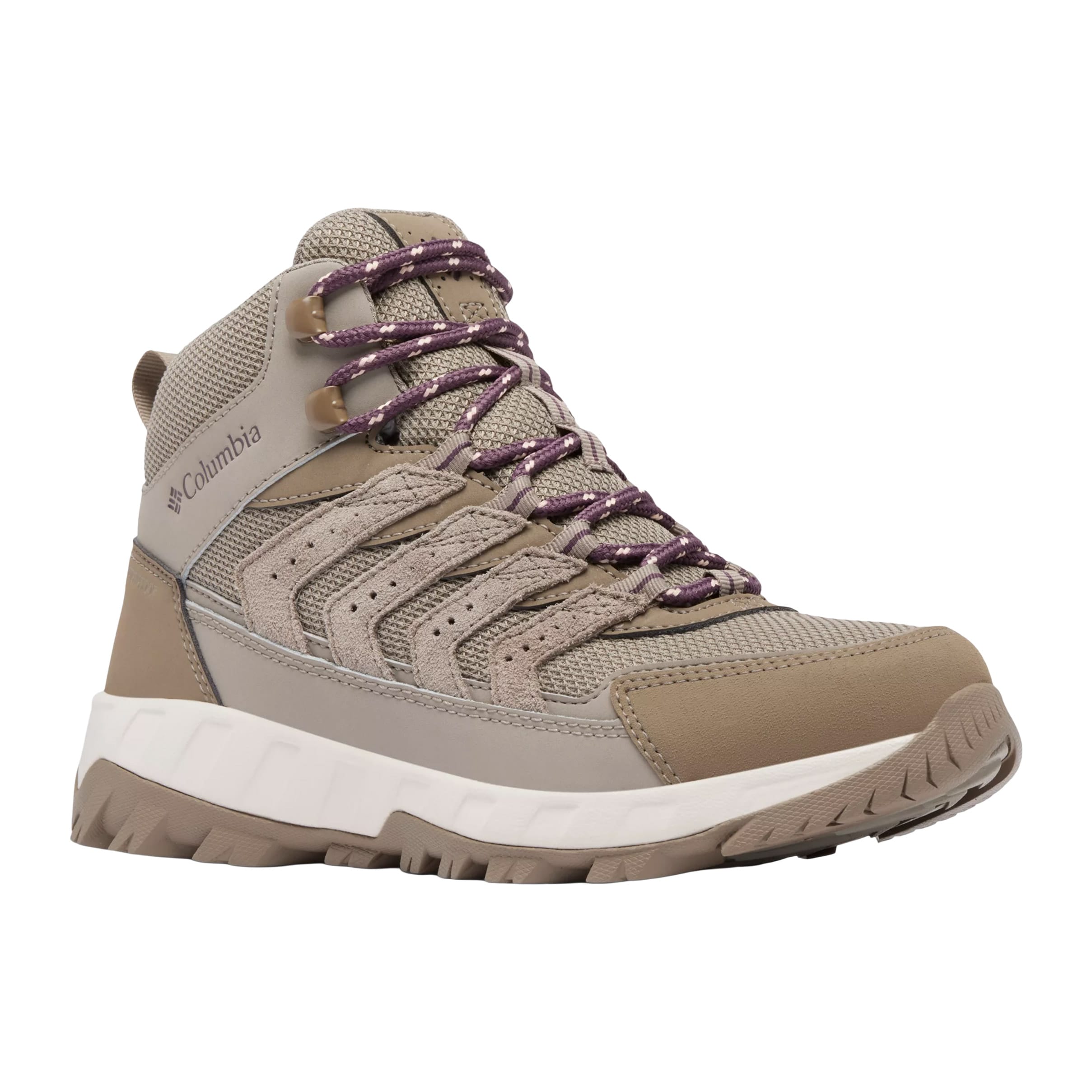 Жіночі черевики Columbia Strata Trail Mid Waterproof - Kettle/Blush Rose