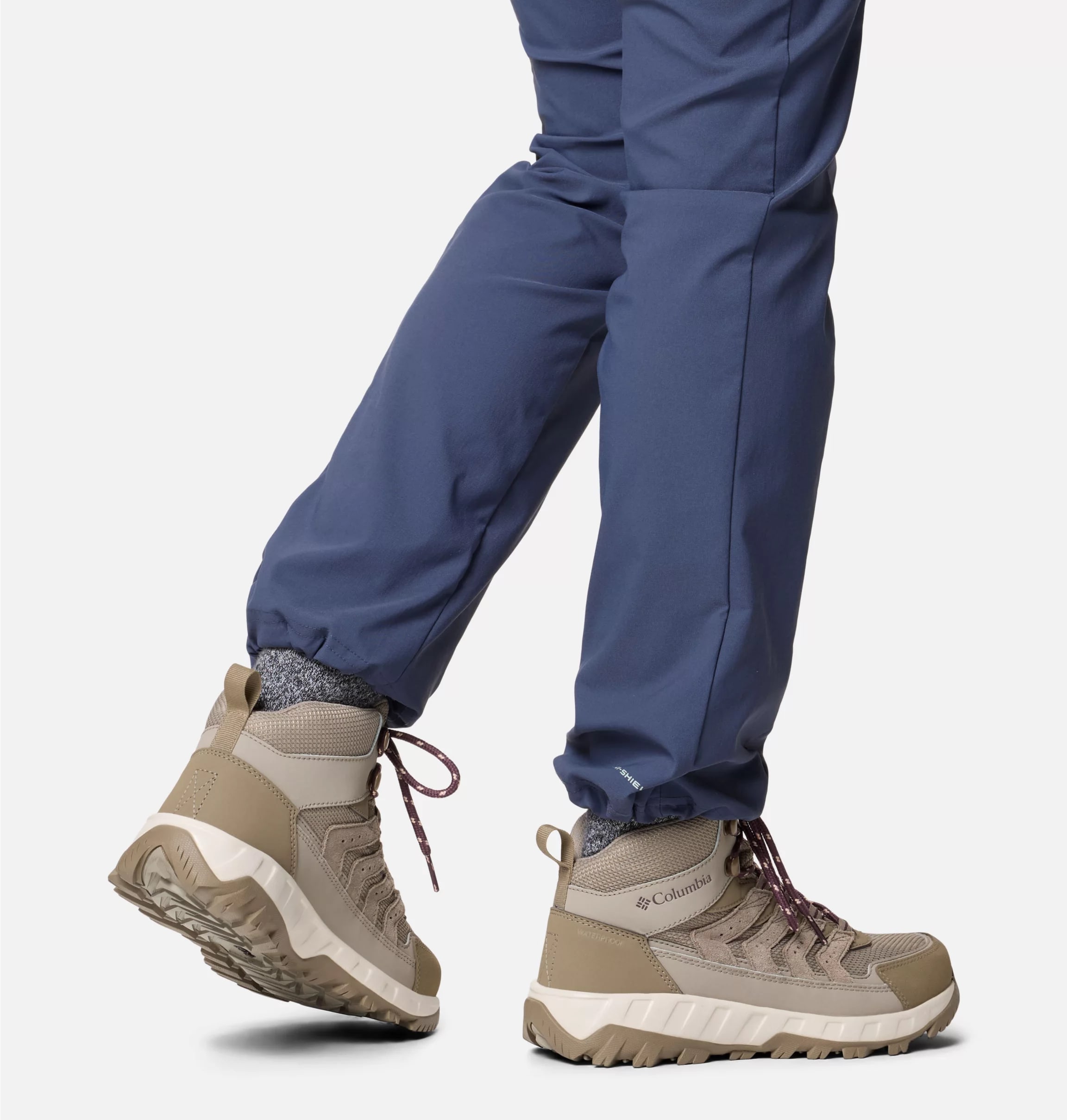 Жіночі черевики Columbia Strata Trail Mid Waterproof - Kettle/Blush Rose