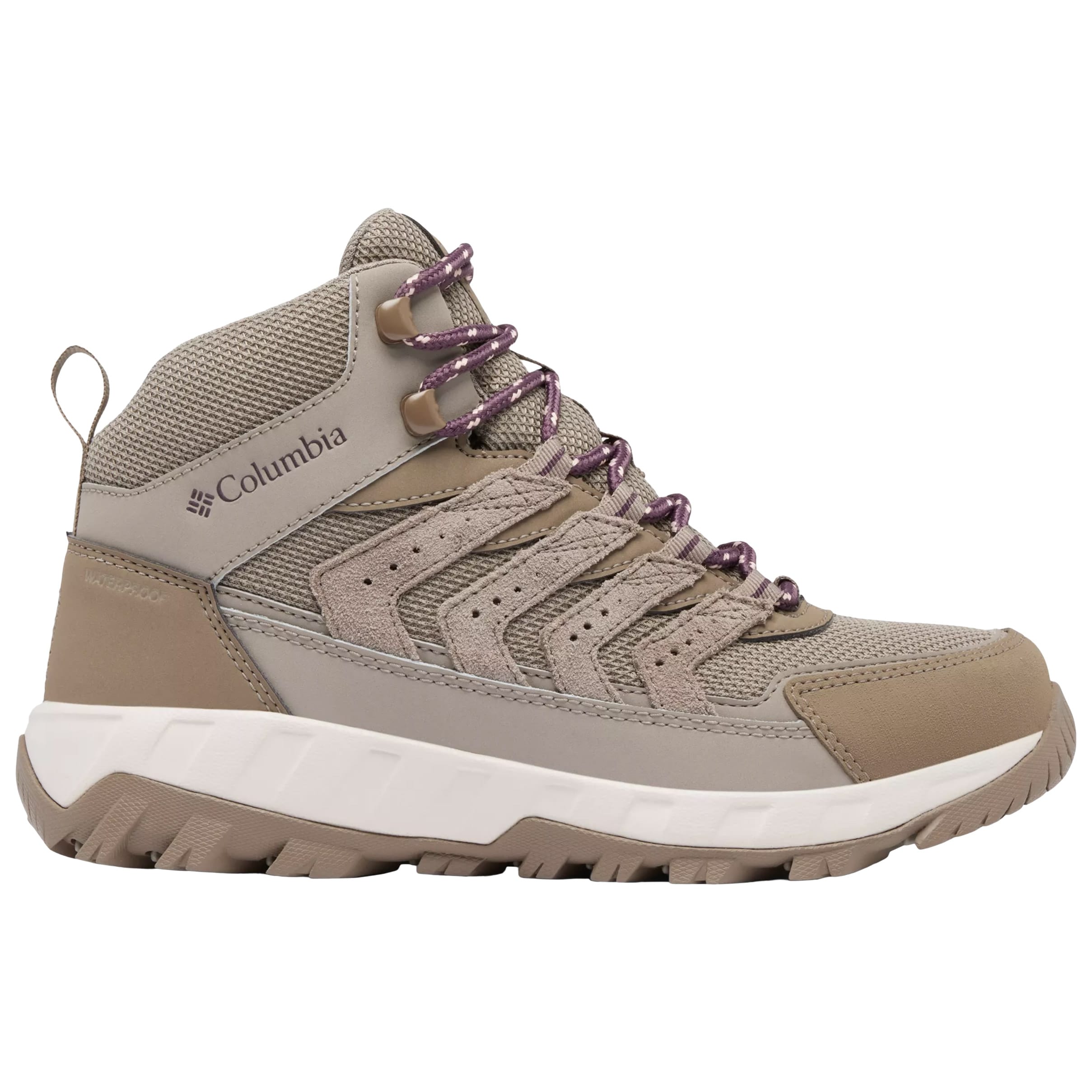 Жіночі черевики Columbia Strata Trail Mid Waterproof - Kettle/Blush Rose