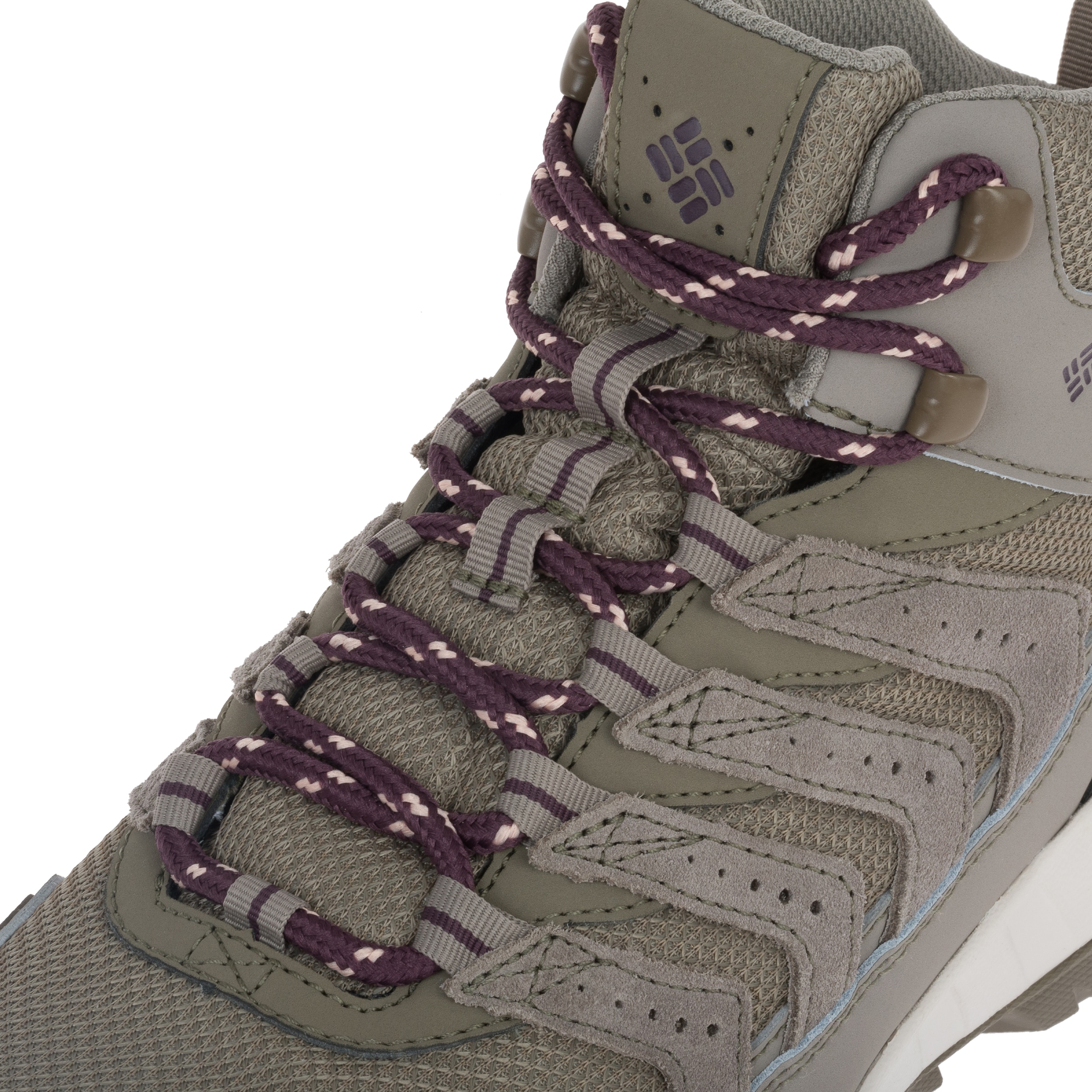 Buty Damskie Columbia Strata Trail Mid Waterproof - Kettle/Blush Rose