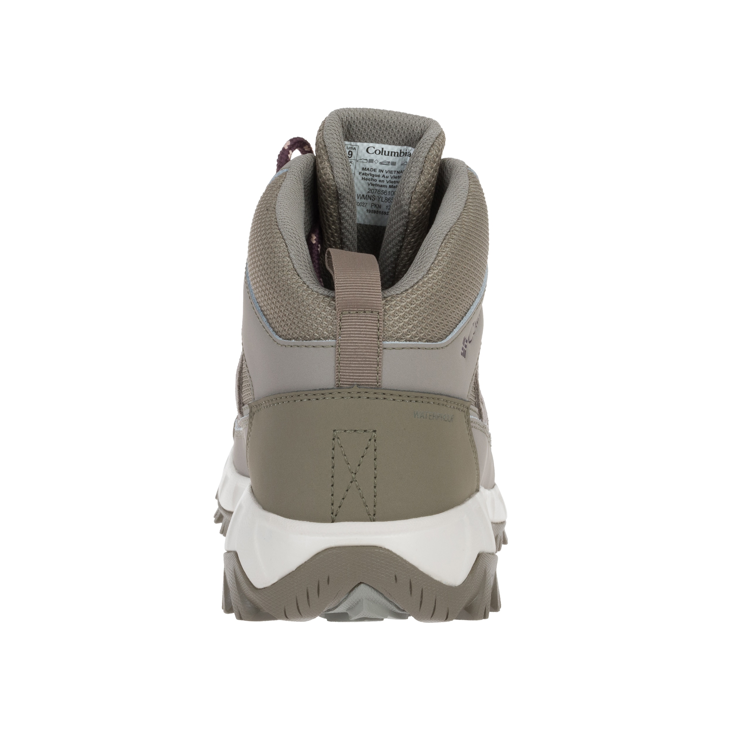 Buty Damskie Columbia Strata Trail Mid Waterproof - Kettle/Blush Rose