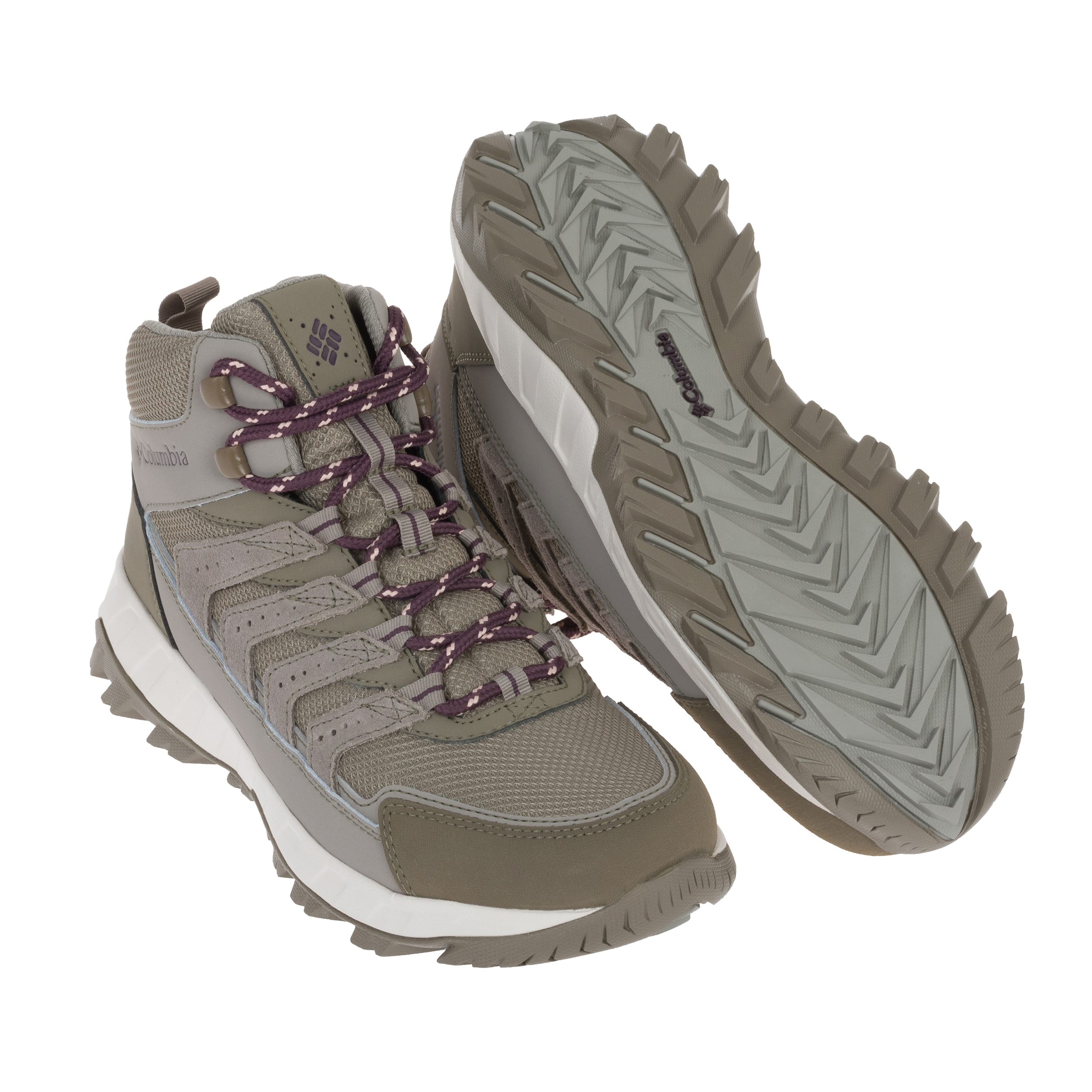 Жіночі черевики Columbia Strata Trail Mid Waterproof - Kettle/Blush Rose