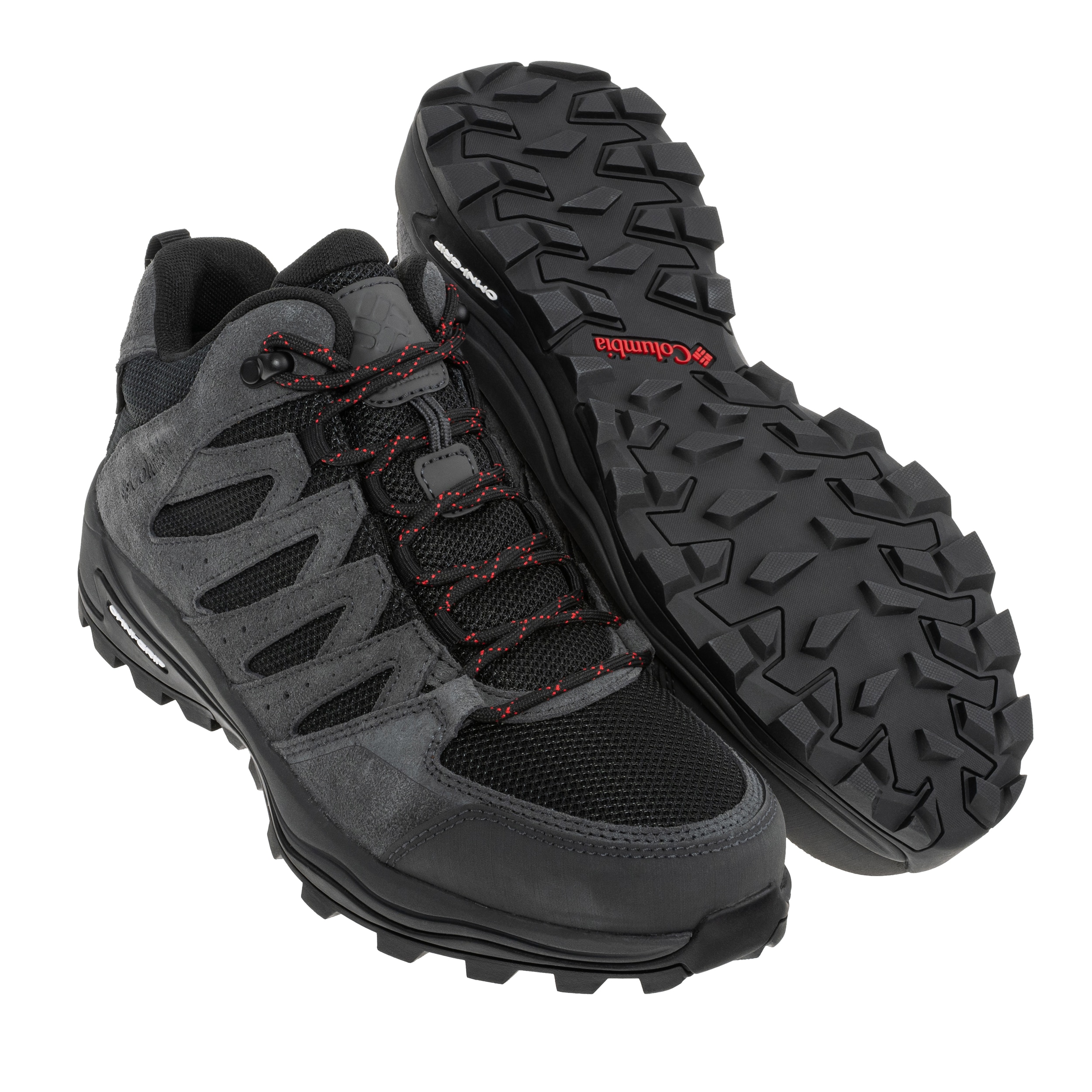 Кросівки Columbia Redmond IV MID Waterproof - Black/Mountain Red