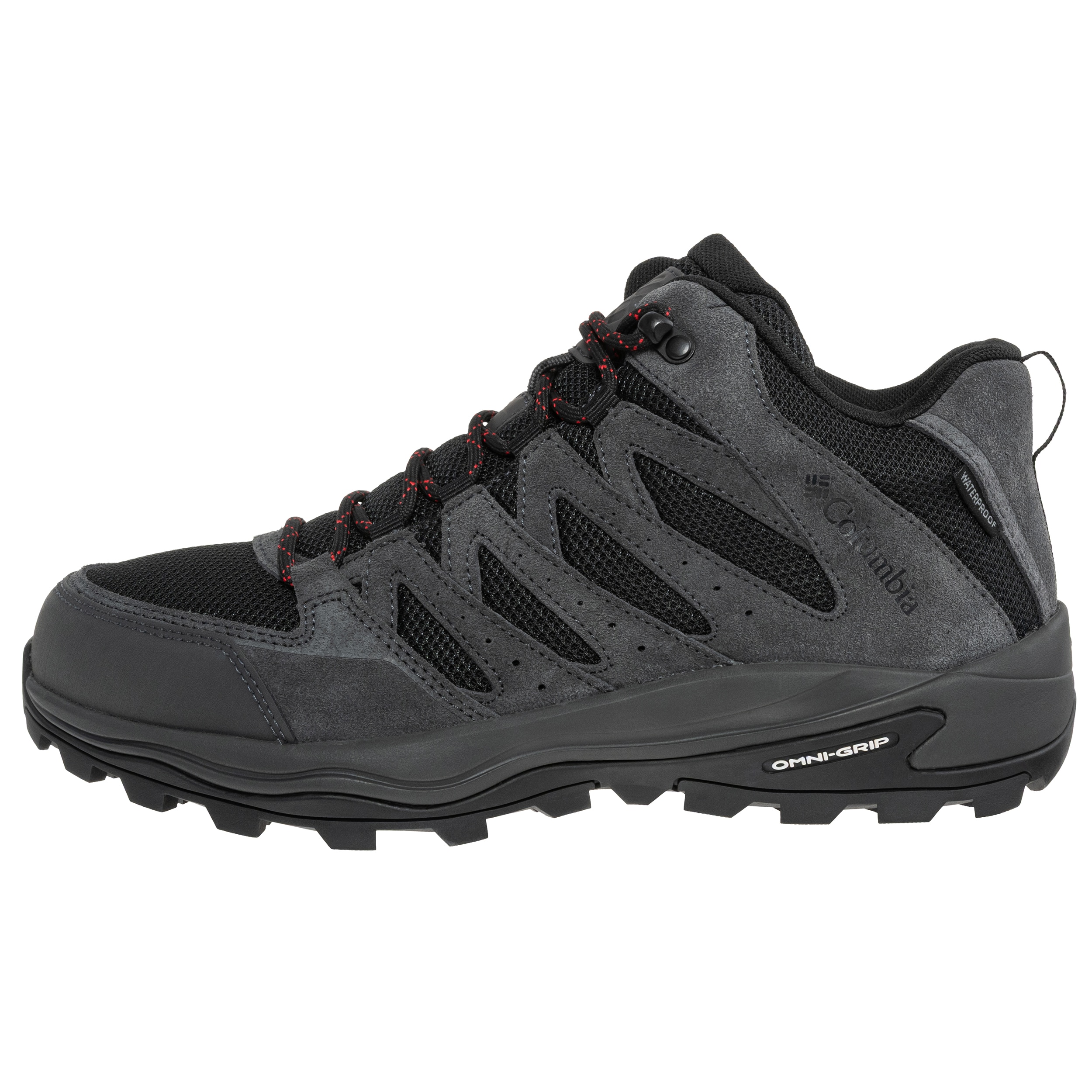 Buty Columbia Redmond IV MID Waterproof - Black/Mountain Red