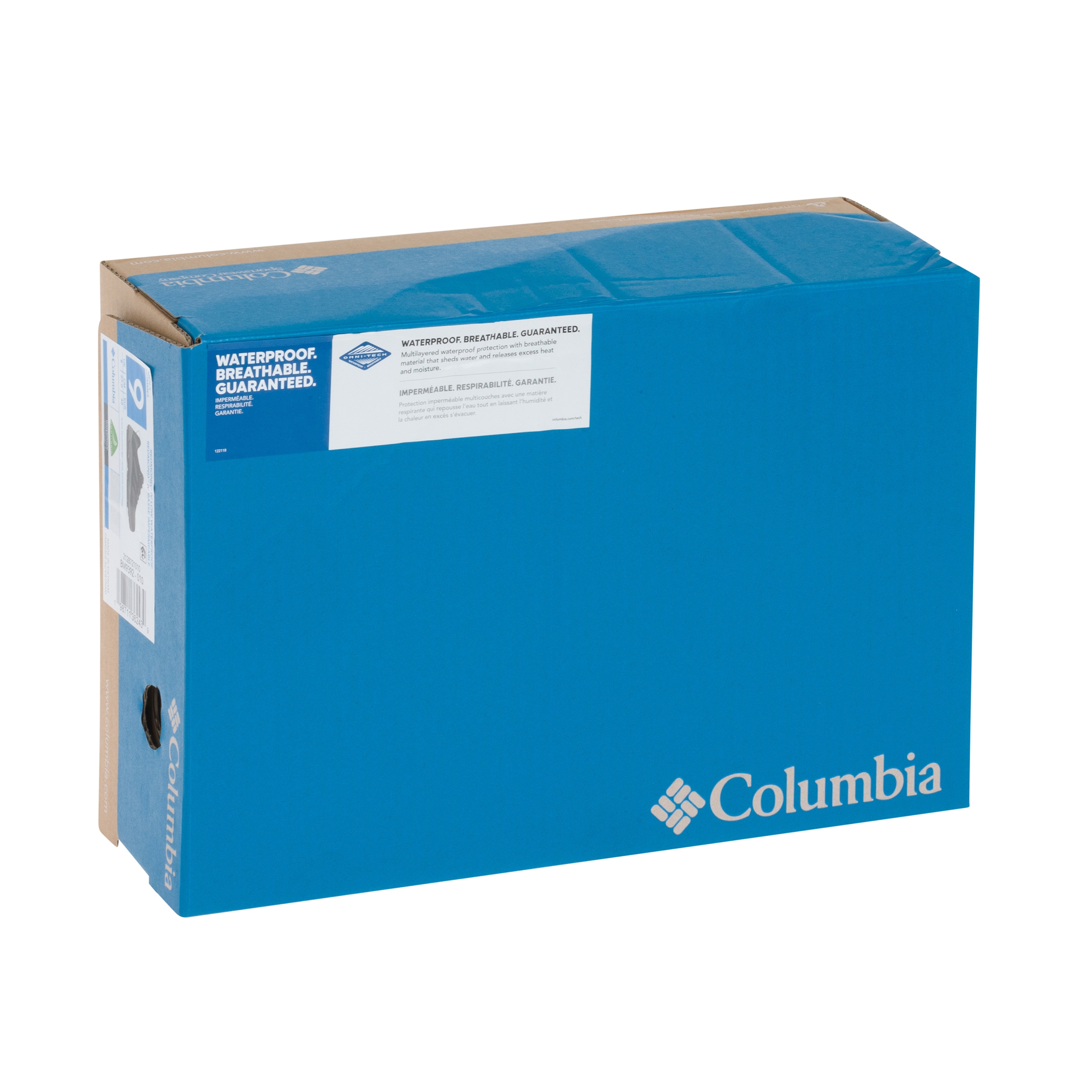 Buty Columbia Redmond IV Waterproof - Black/Mountain Red