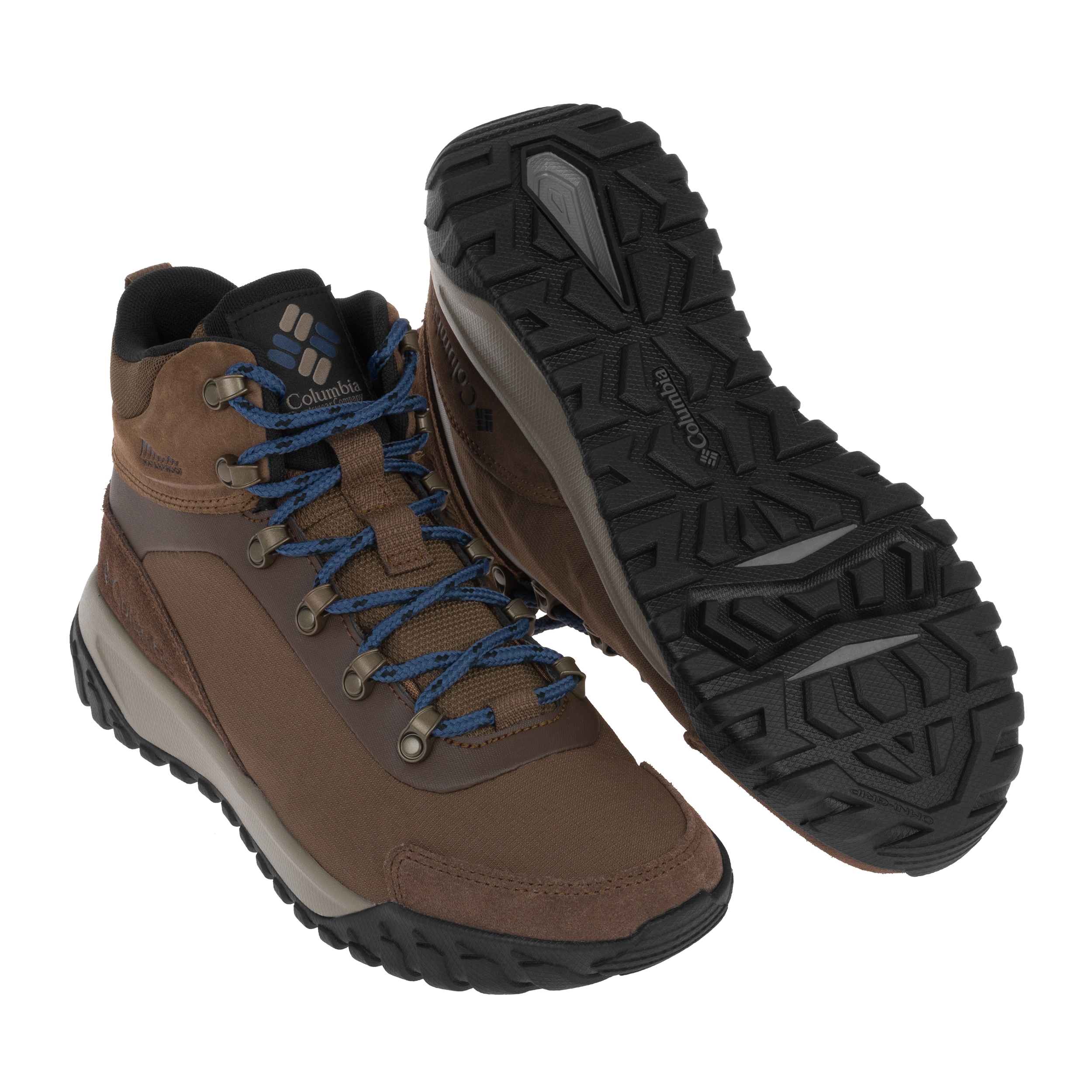 Buty Columbia Burnsider Waterproof - Dark Brown/Dark Mountain