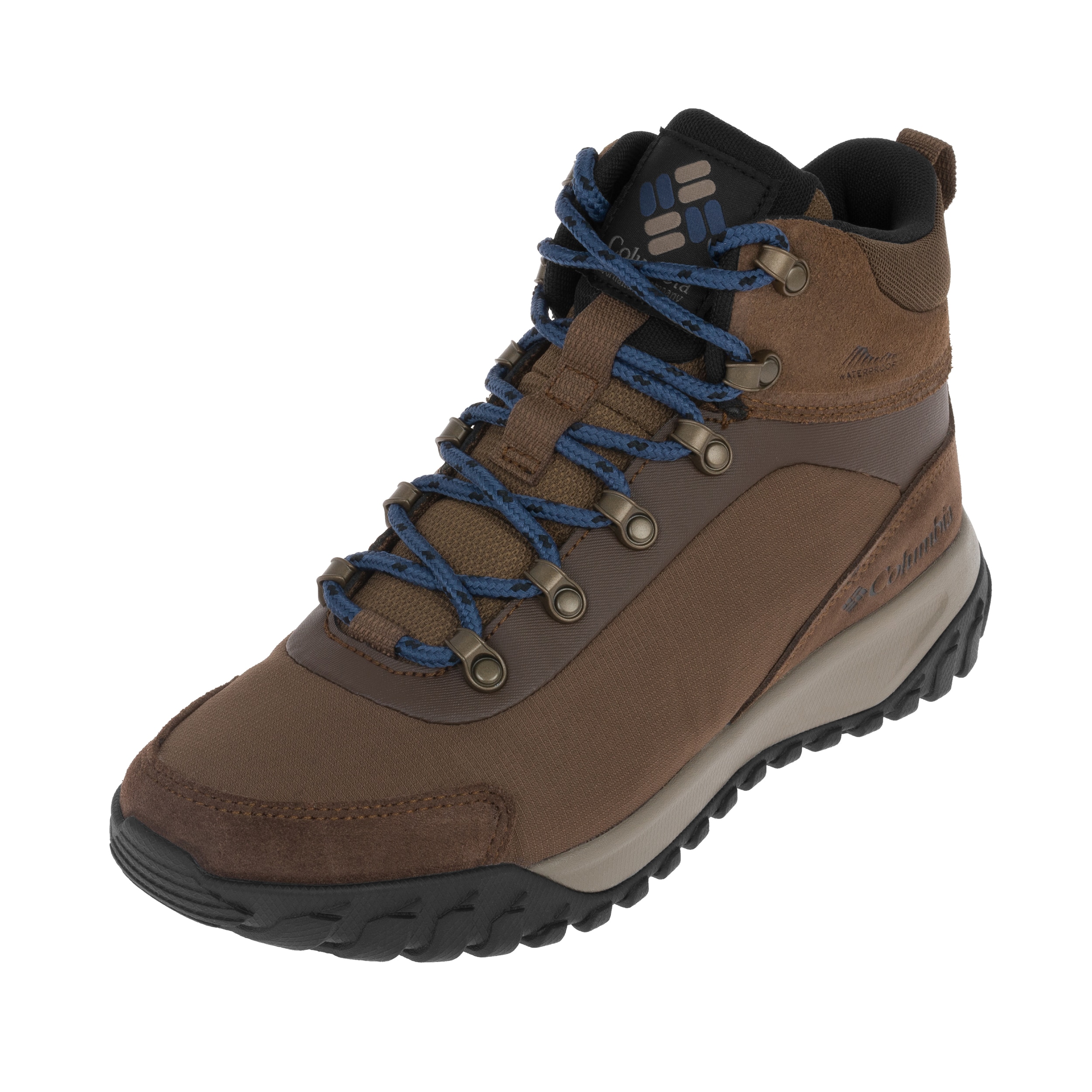 Buty Columbia Burnsider Waterproof - Dark Brown/Dark Mountain