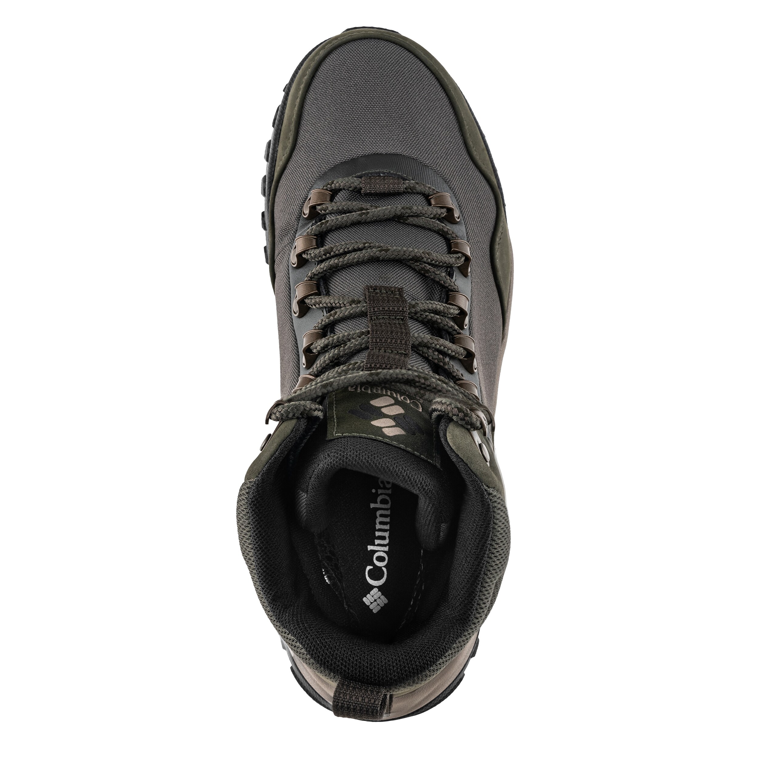 Buty Columbia Burnsider Omni Heat Infinity - Deep Olive/Tangy Orange