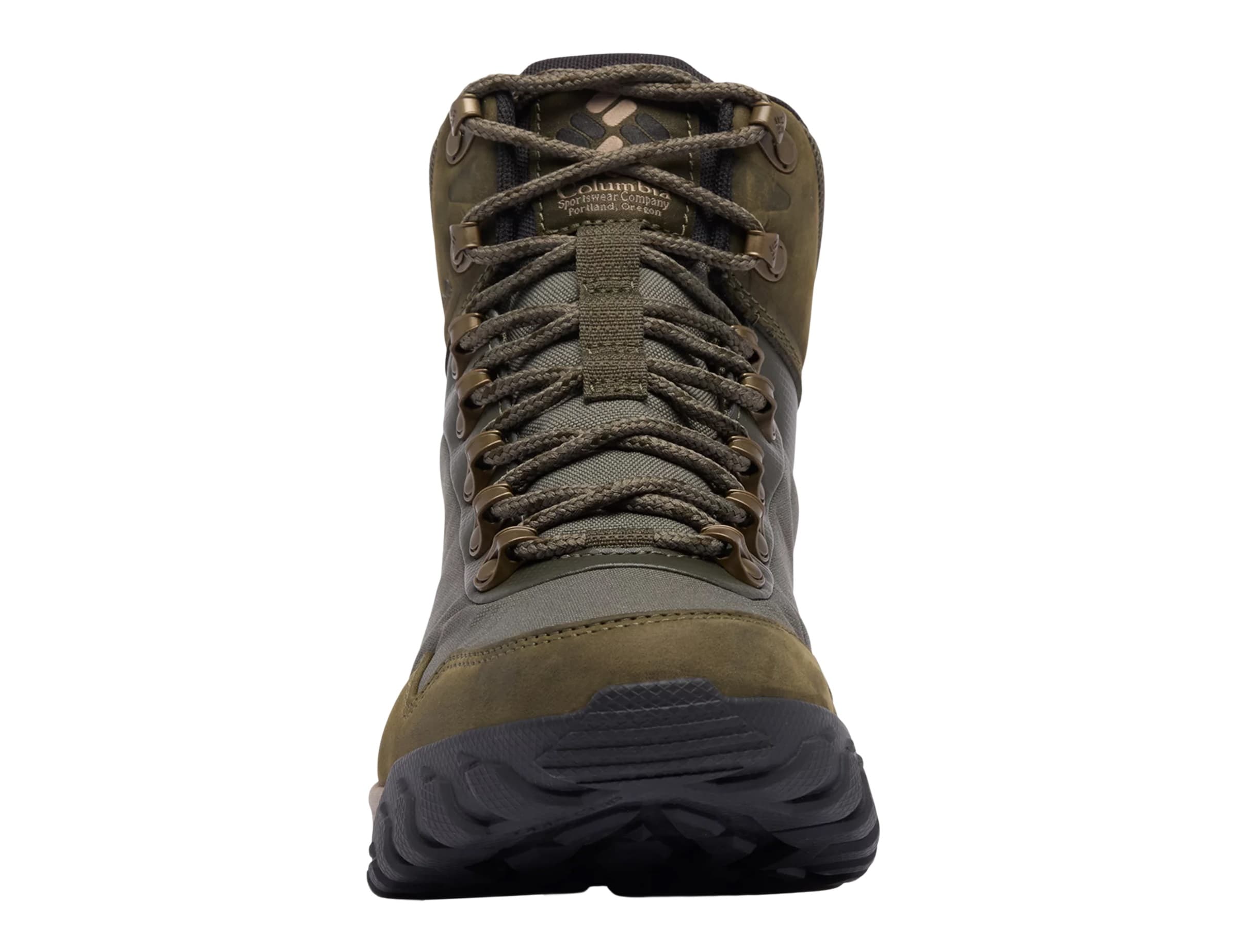 Buty Columbia Burnsider Omni Heat Infinity - Deep Olive/Tangy Orange
