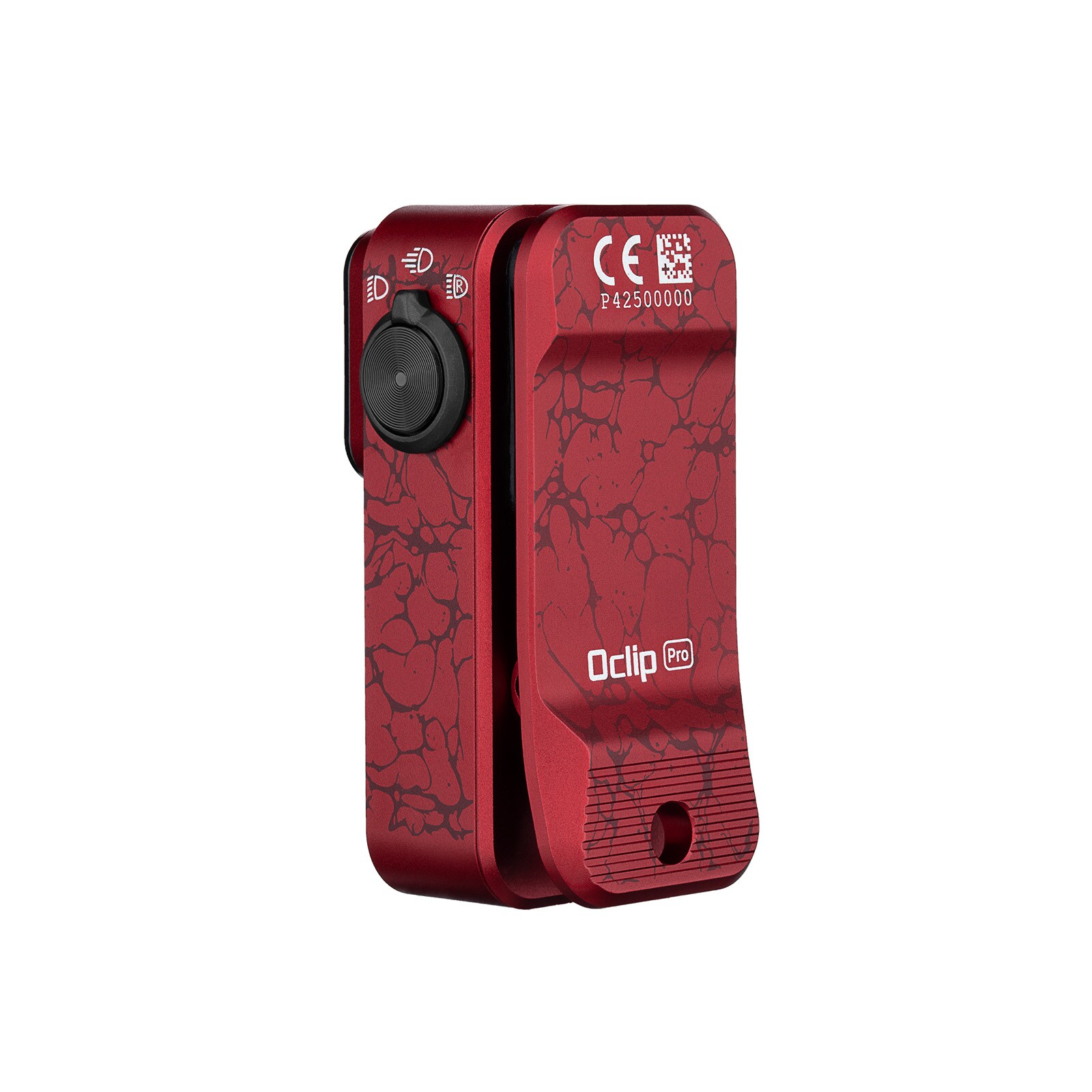 Latarka akumulatorowa Olight Oclip Pro Molten Lava - 500 lumenów