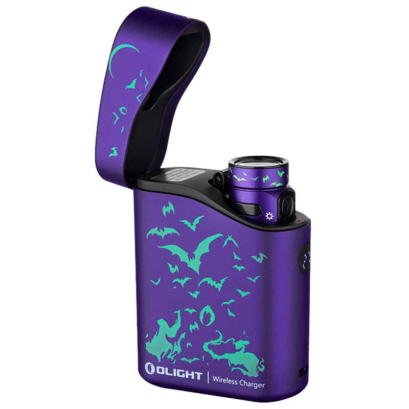 Latarka Olight Baton 4 Premium Edition Nocturnal Sentin z bezprzewodowym etui ładującym - 1300 lumenów