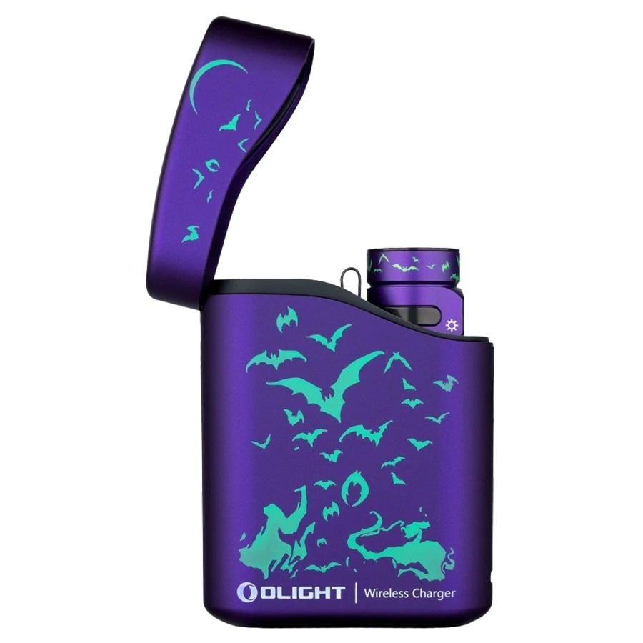 Latarka Olight Baton 4 Premium Edition Nocturnal Sentin z bezprzewodowym etui ładującym - 1300 lumenów