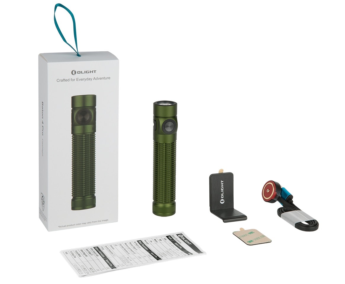 Latarka Olight Baton 4 Pro OD Green - 1600 lumenów