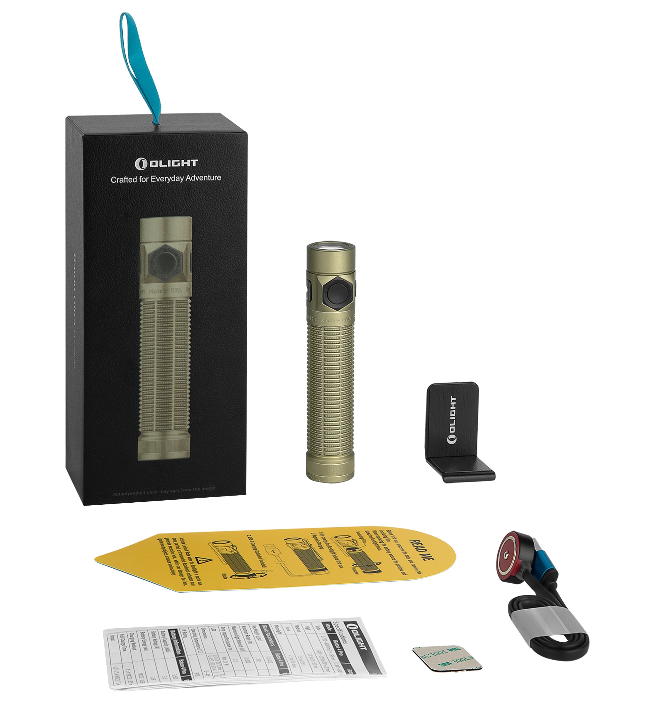 Latarka Olight Baton Ultra Olive Green - 1800 lumenów