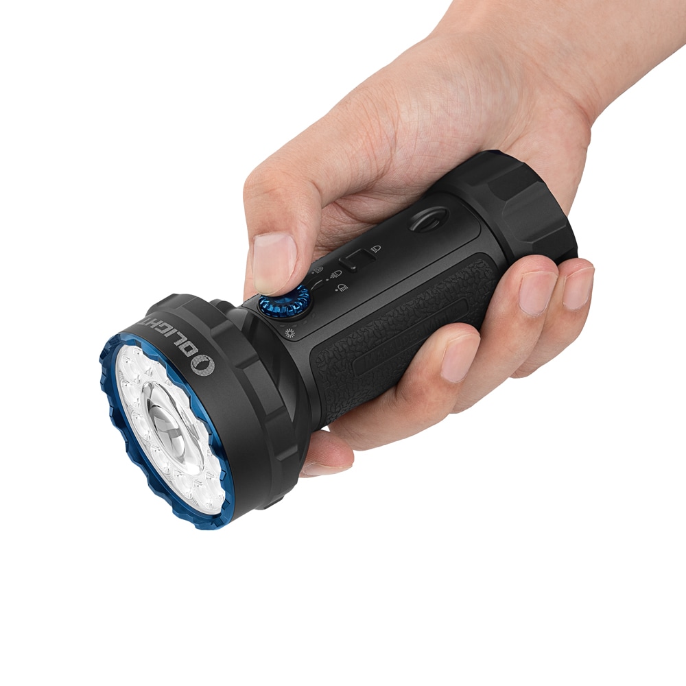 Latarka akumulatorowa Olight Marauder Mini 2 Black - 10000 lumenów, zasięg 750 m