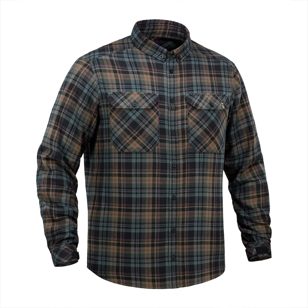 Koszula M-Tac Lumberjack Merino Cold Weather - Blue/Yellow