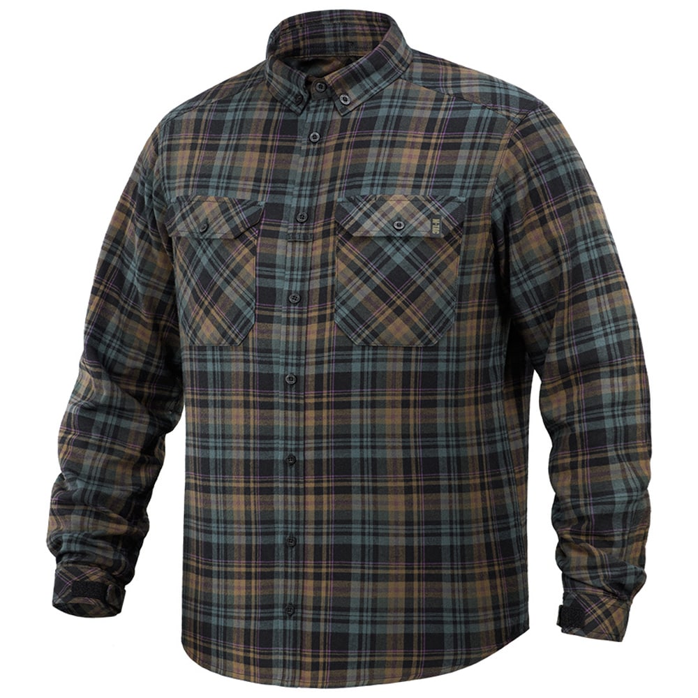 Koszula M-Tac Lumberjack Merino Cold Weather - Blue/Yellow