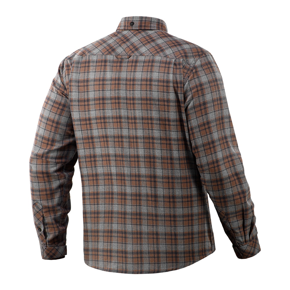 Koszula M-Tac Lumberjack Merino Cold Weather - Grey/Brown