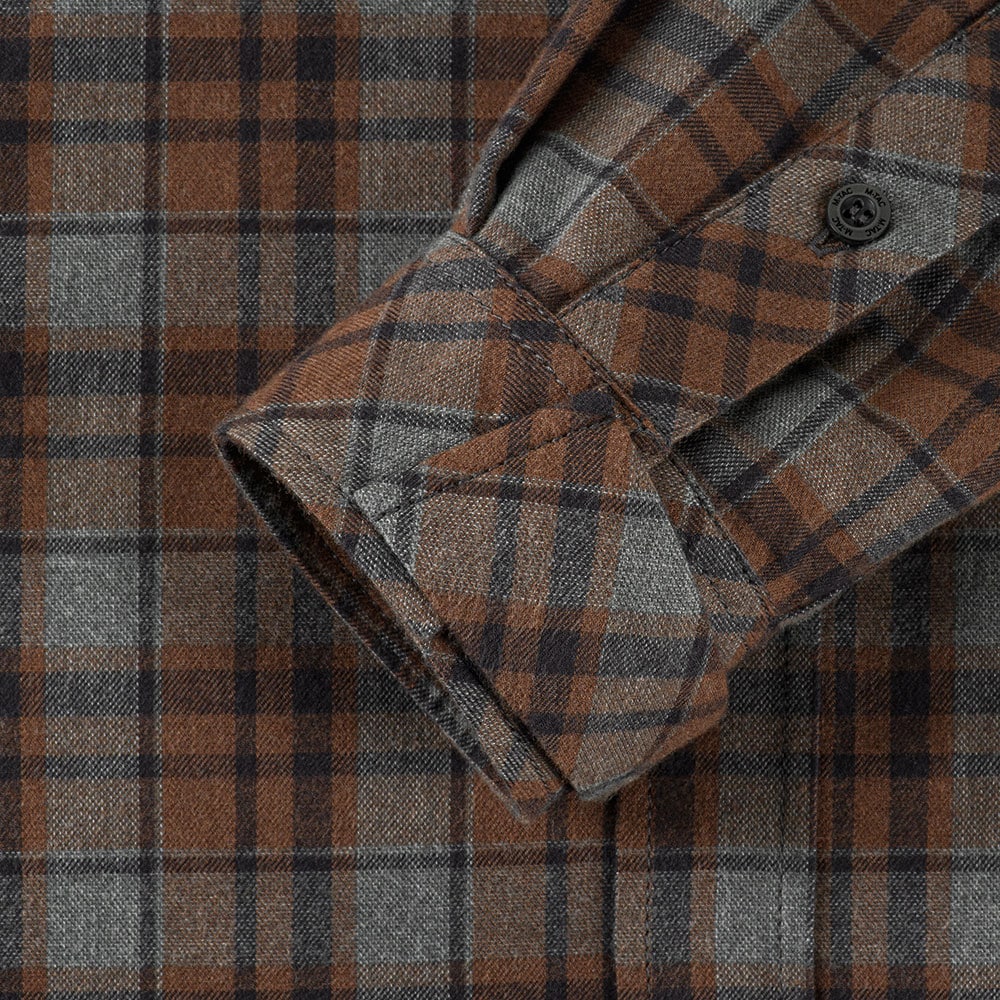 Koszula M-Tac Lumberjack Merino Cold Weather - Grey/Brown