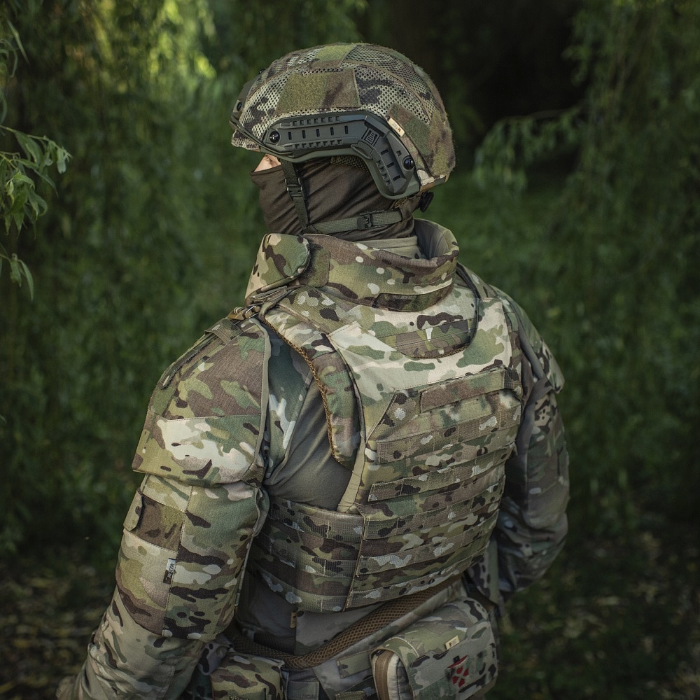 Kołnierz ochronny M-Tac Elite Gen.II na wkłady balistyczne - MultiCam