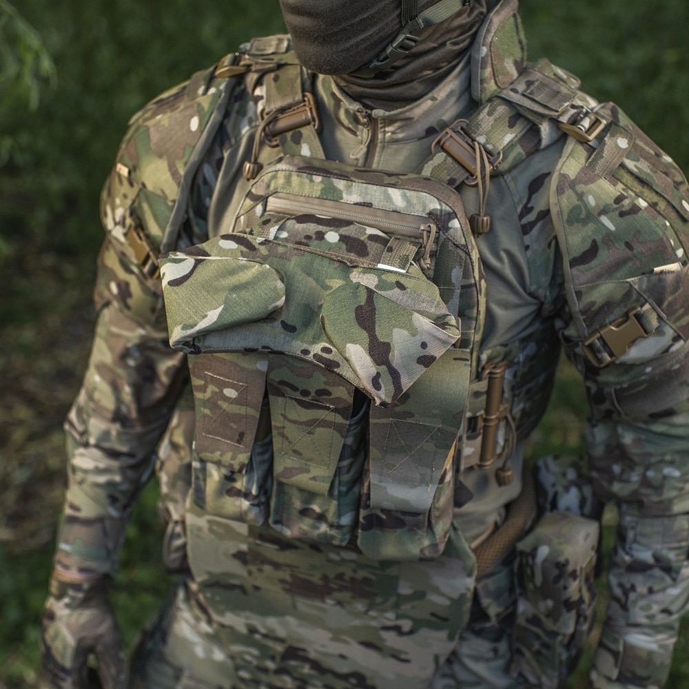 Kołnierz ochronny M-Tac Elite Gen.II na wkłady balistyczne - MultiCam