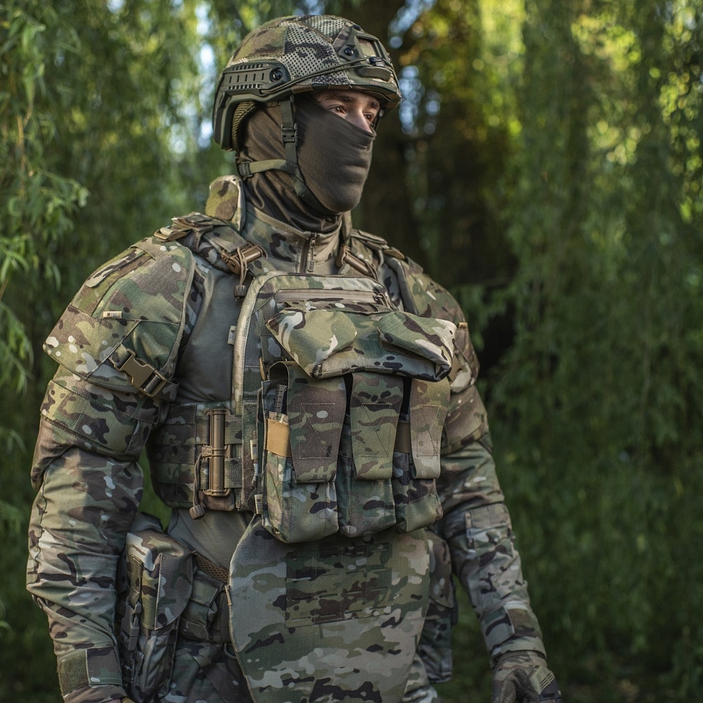Kołnierz ochronny M-Tac Elite Gen.II na wkłady balistyczne - MultiCam