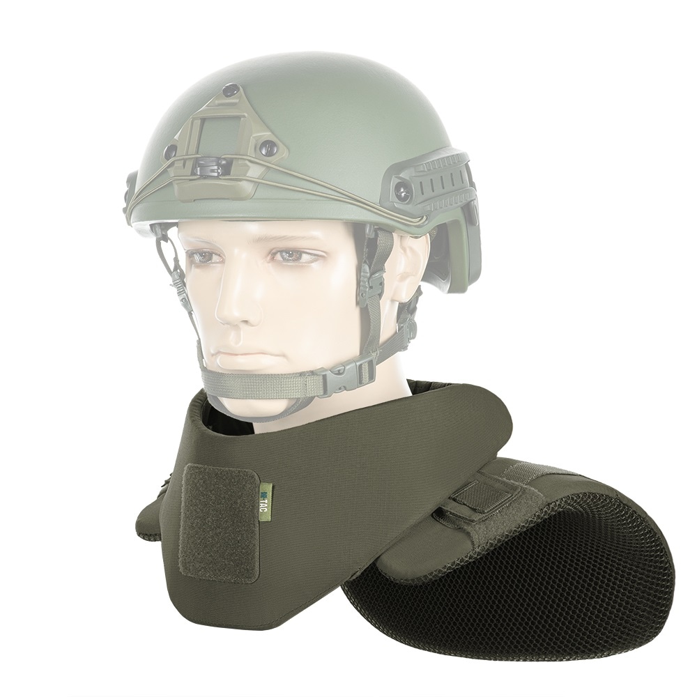 Kołnierz ochronny M-Tac Elite Gen.II na wkłady balistyczne - Ranger Green