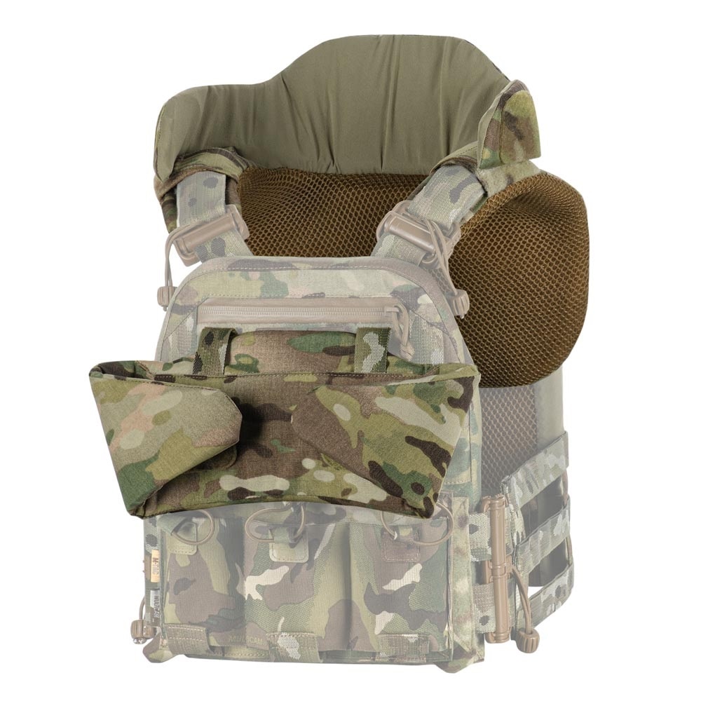 Kołnierz ochronny M-Tac Elite na wkłady balistyczne - MultiCam