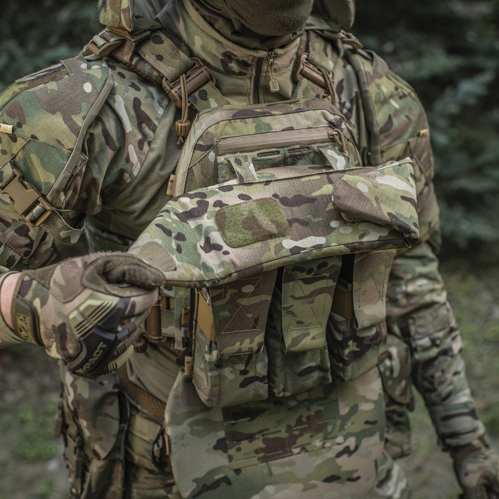 Kołnierz ochronny M-Tac Elite na wkłady balistyczne - MultiCam