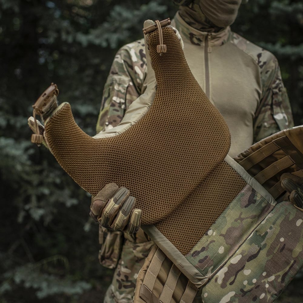 Kołnierz ochronny M-Tac Elite na wkłady balistyczne - MultiCam