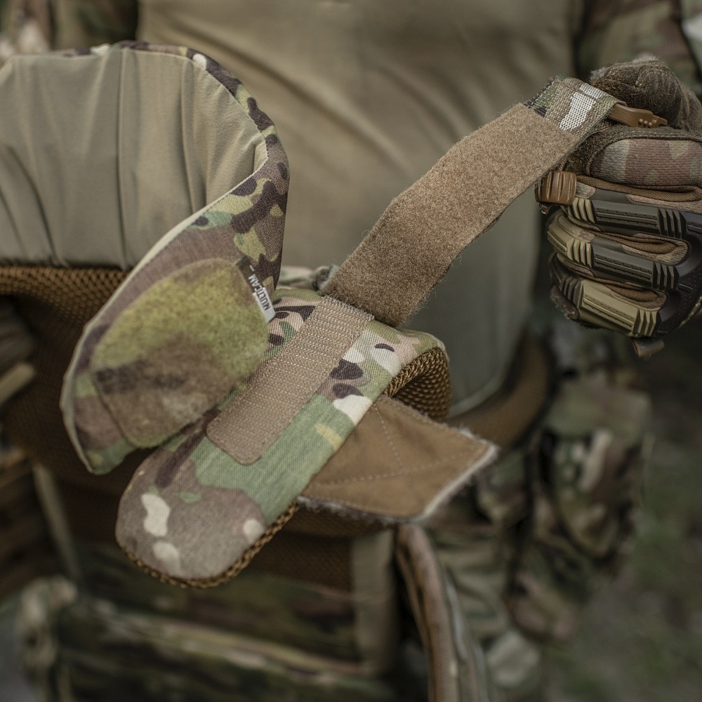 Kołnierz ochronny M-Tac Elite na wkłady balistyczne - MultiCam