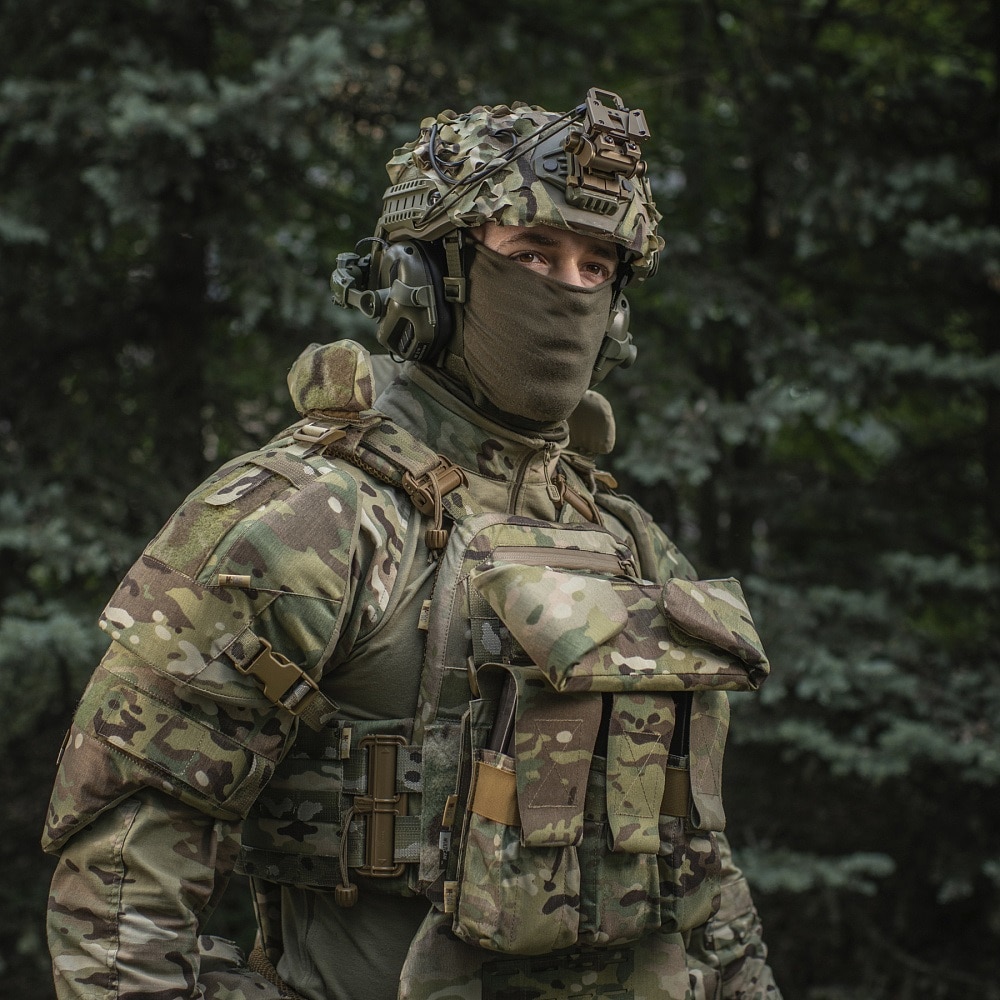 Kołnierz ochronny M-Tac Elite na wkłady balistyczne - MultiCam