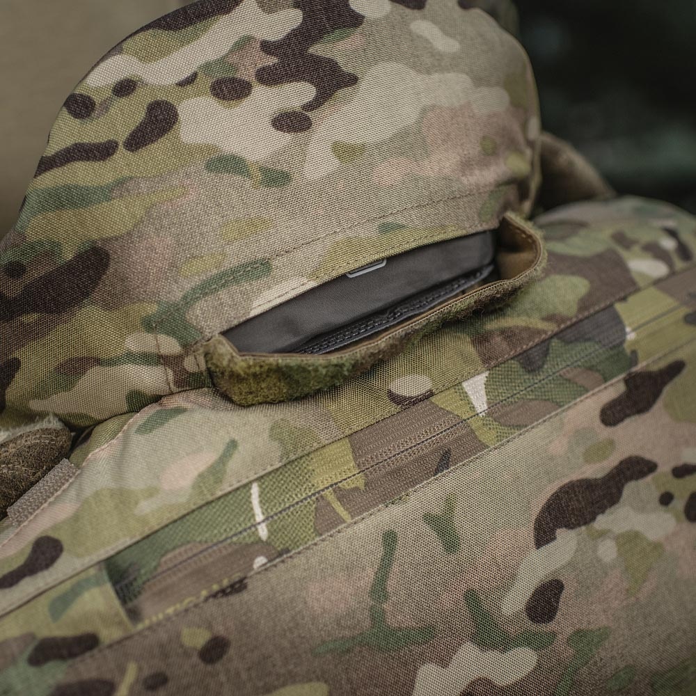 Kołnierz ochronny M-Tac Elite na wkłady balistyczne - MultiCam