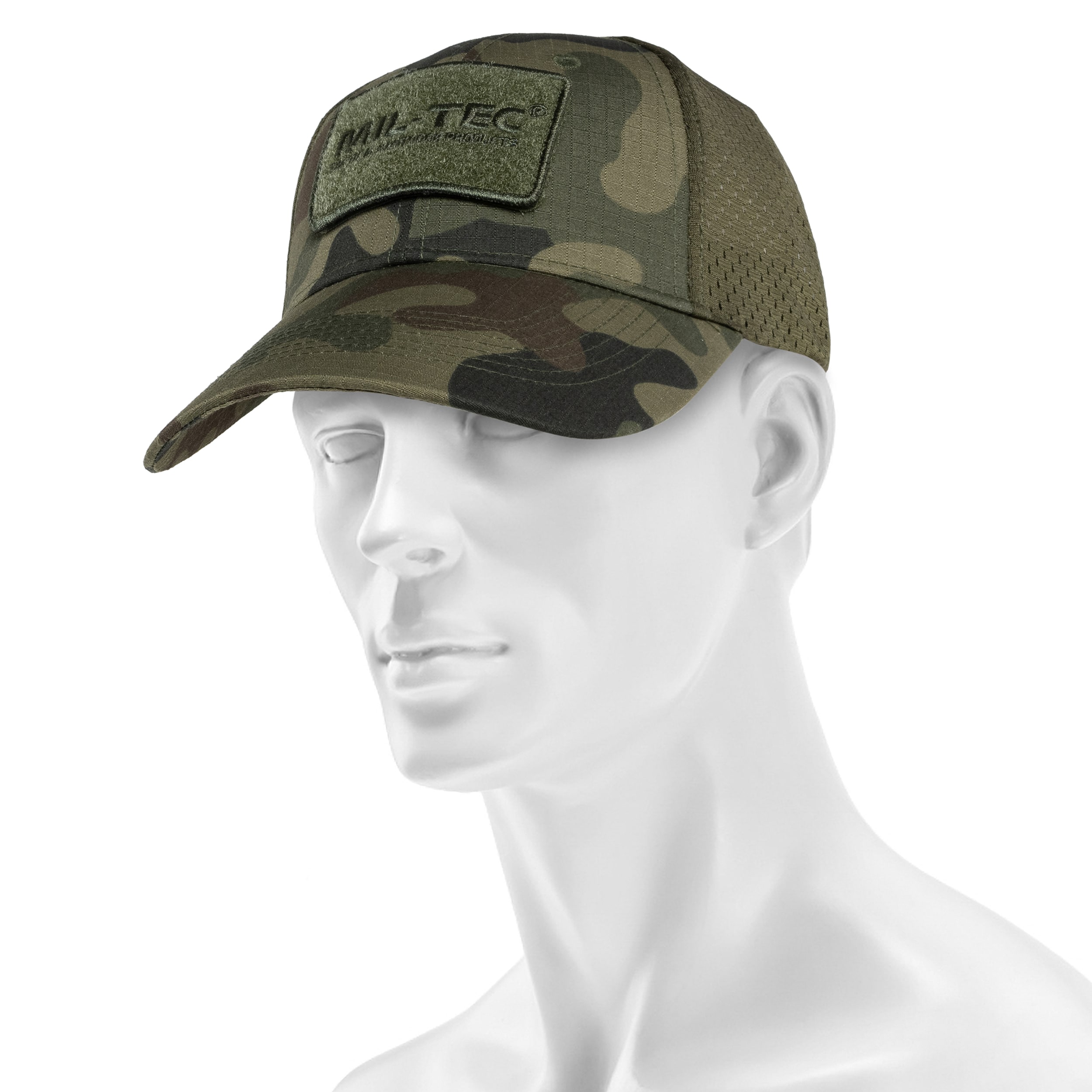Бейсболка Mil-Tec Net Baseball Cap - wz.93 Pantera PL Woodland