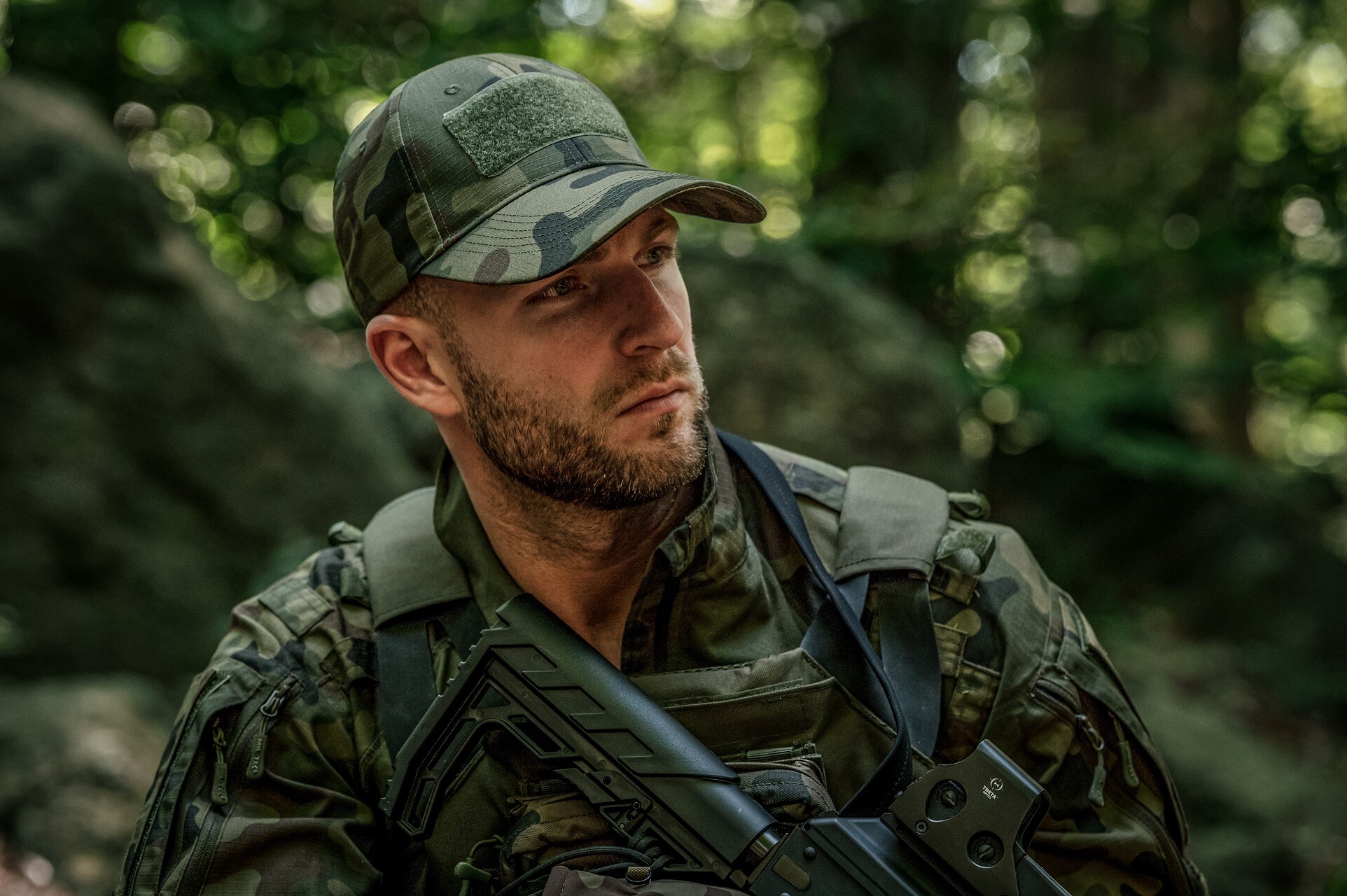 Бейсболка Mil-Tec Tactical Baseball Cap - wz.93 Pantera PL Woodland