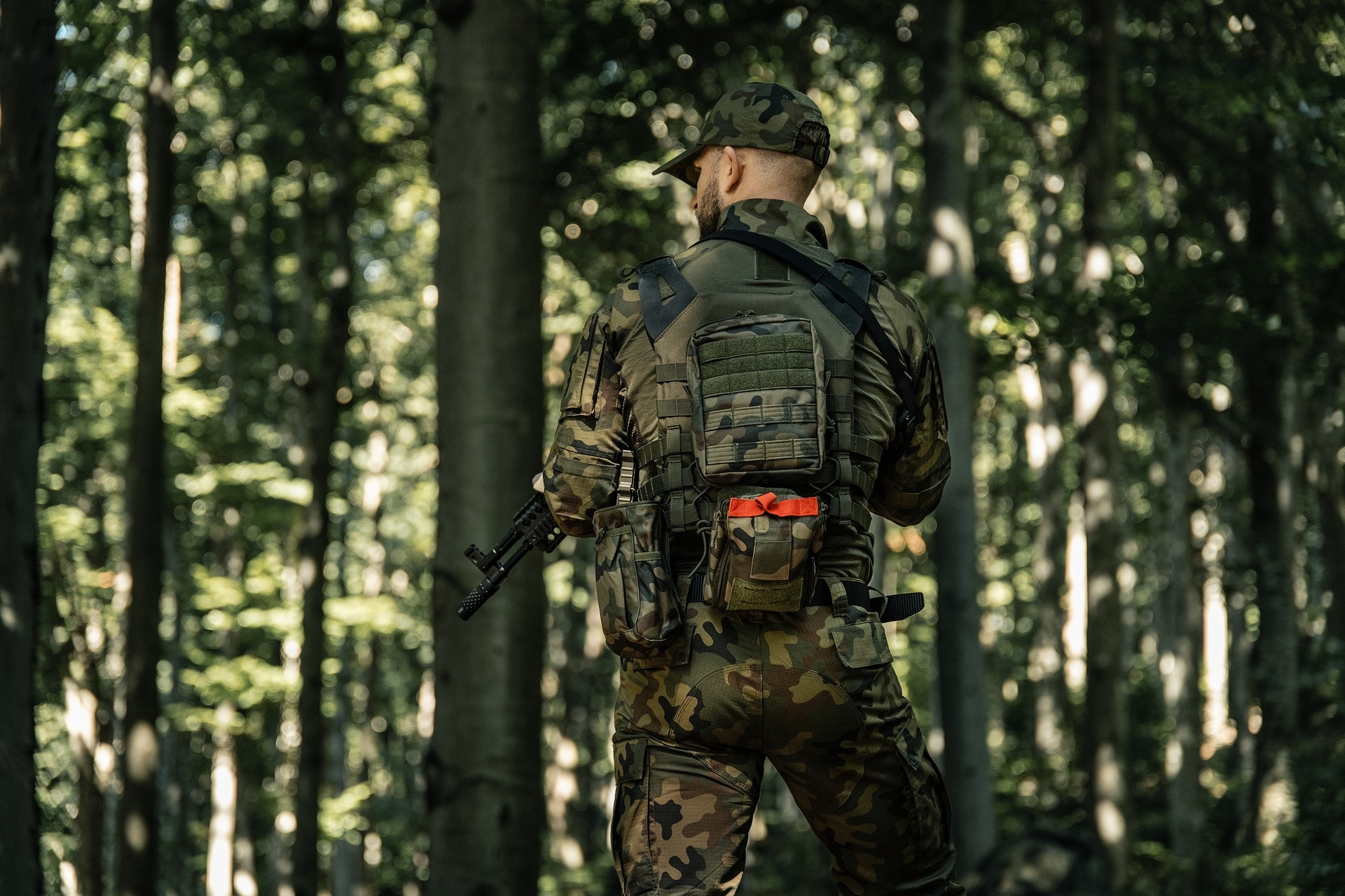 Аптечка Mil-Tec IFAK Pouch Laser Cut - wz.93 Pantera PL Woodland