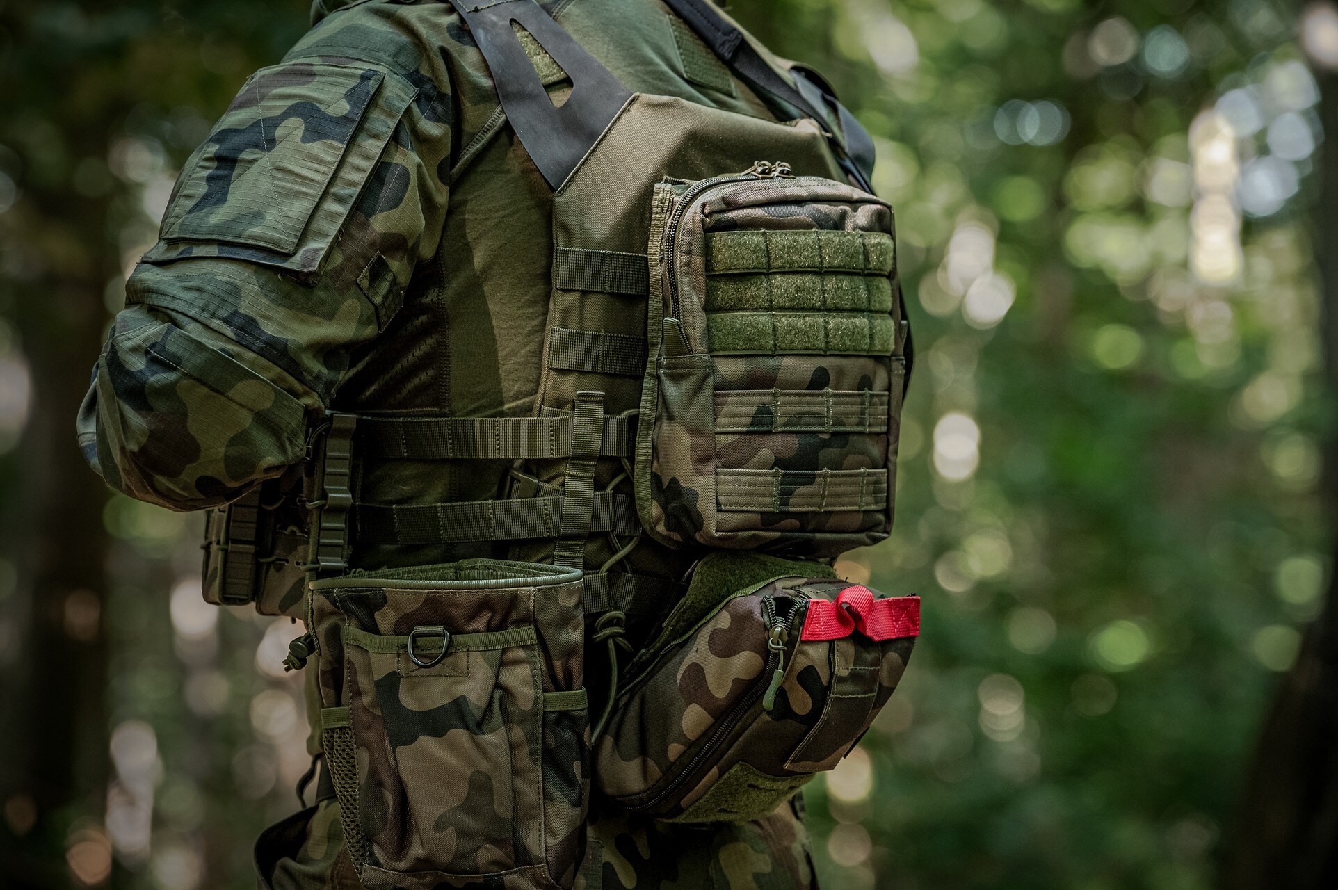 Apteczka Mil-Tec IFAK Pouch Laser Cut - wz.93 Pantera PL Woodland