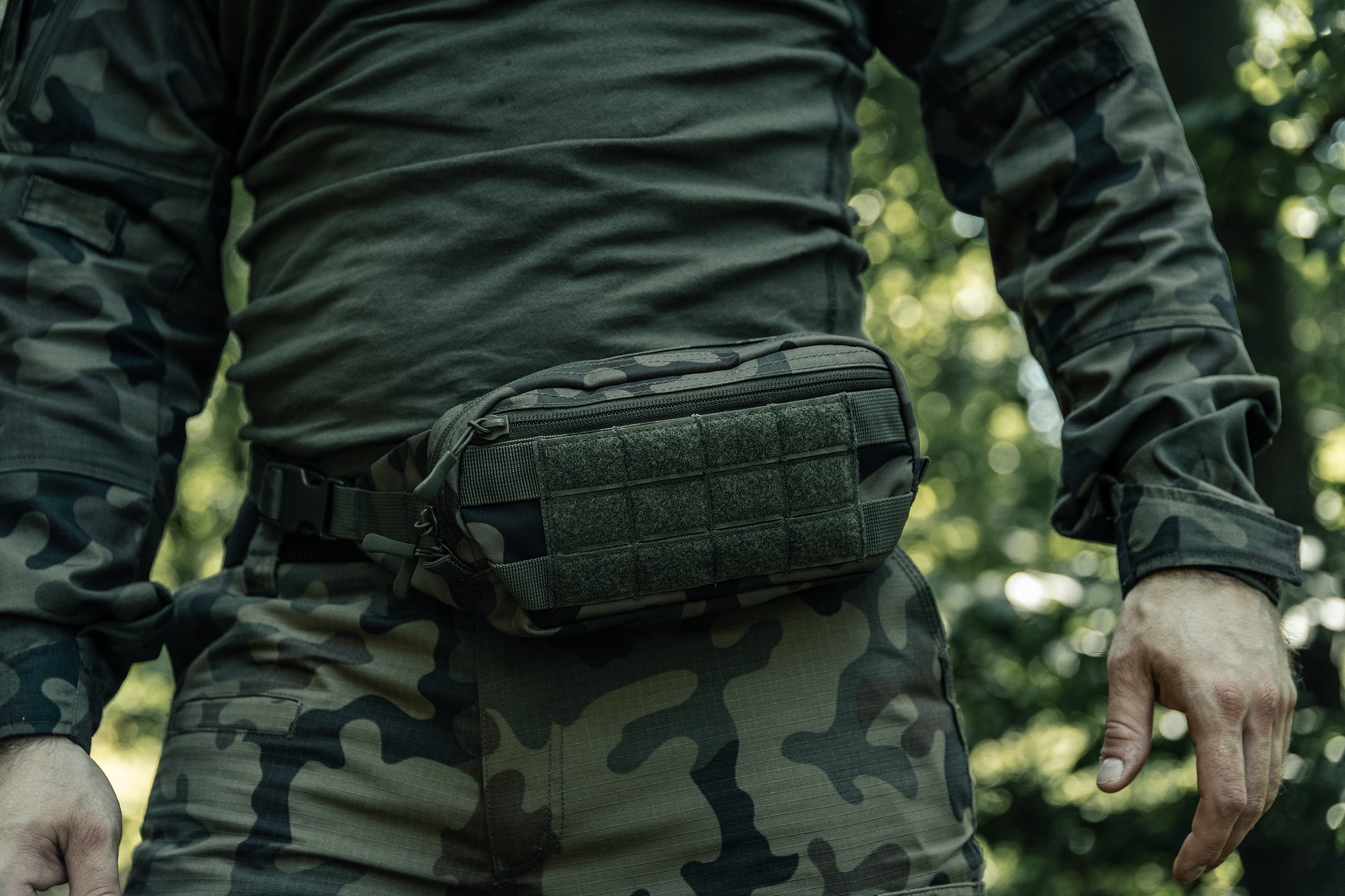 Nerka Mil-Tec Fanny Pack MOLLE - wz.93 Pantera PL Woodland