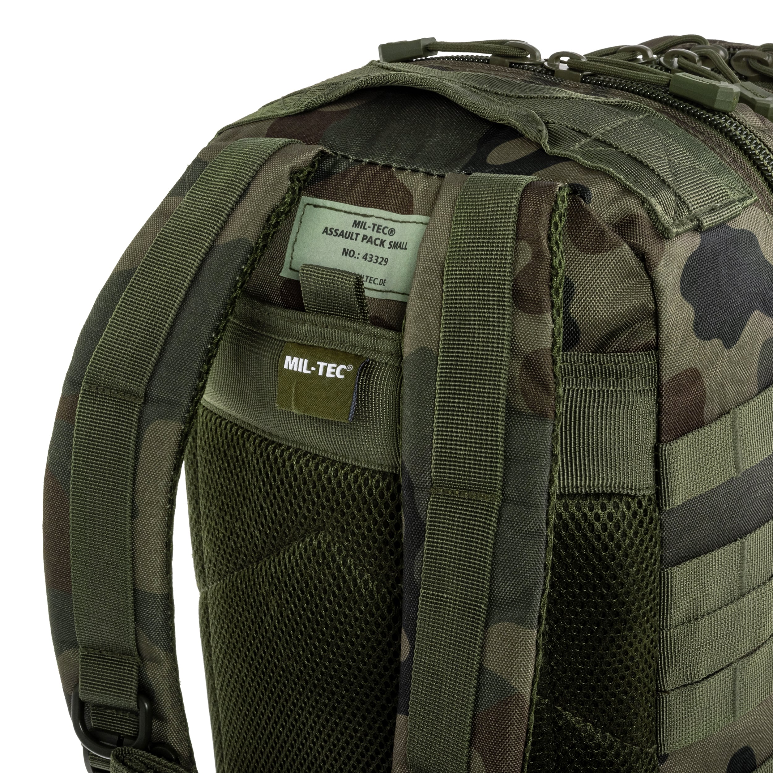 Plecak Mil-Tec Assault Pack Small 20 l - wz.93 Pantera PL Woodland