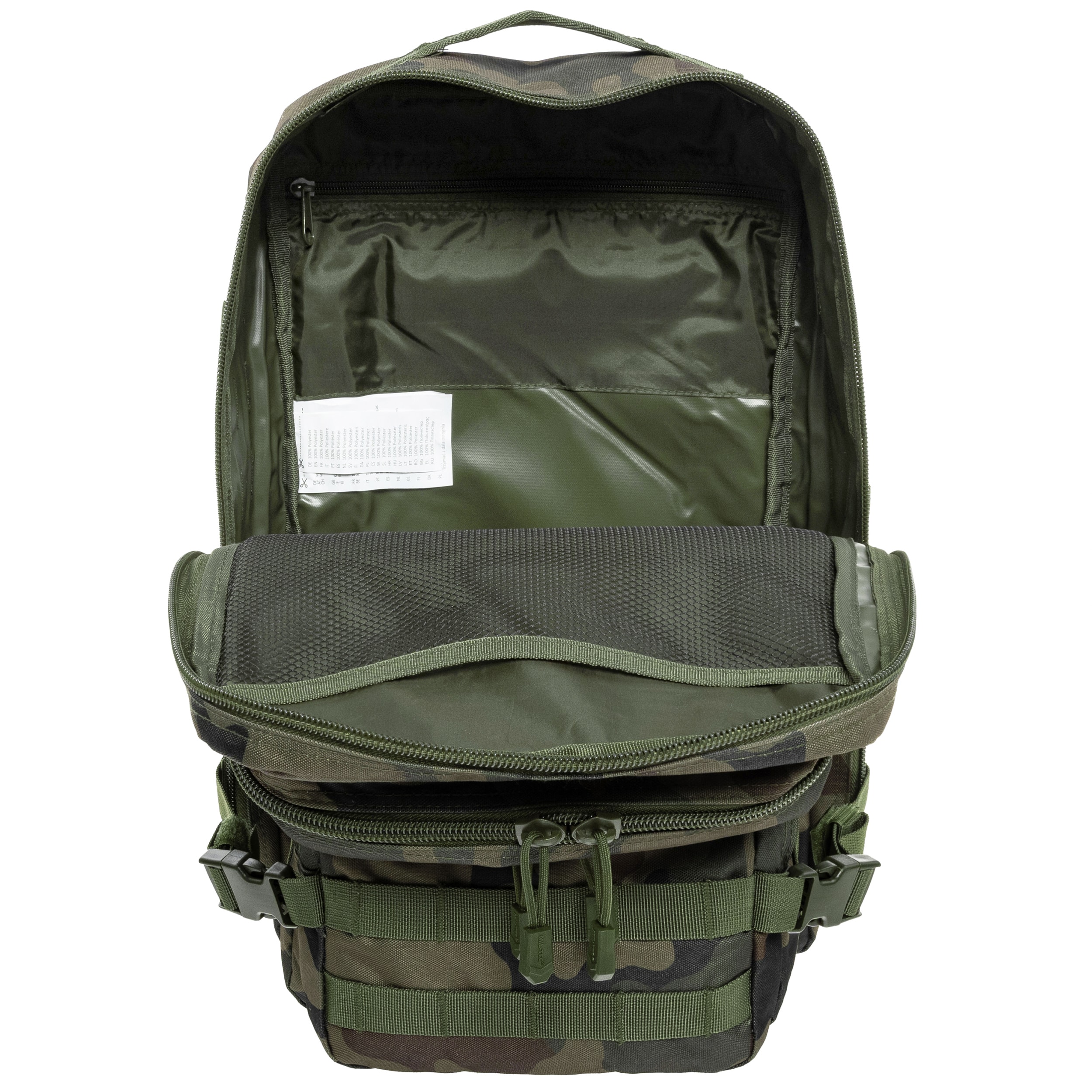 Plecak Mil-Tec Assault Pack Large 36 l - wz.93 Pantera PL Woodland
