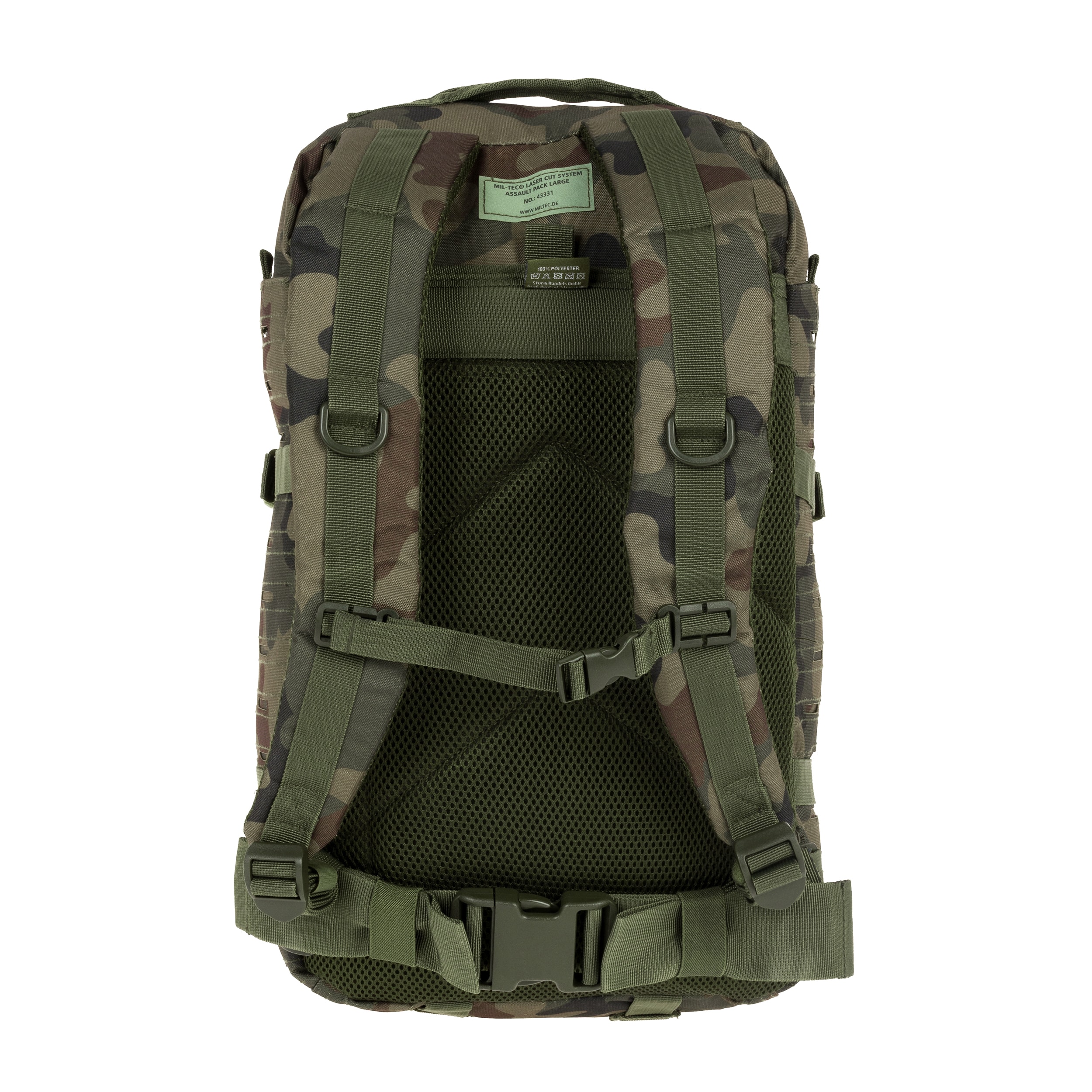 Plecak Mil-Tec Assault Pack Laser Cut Large 36 l - wz.93 Pantera PL Woodland