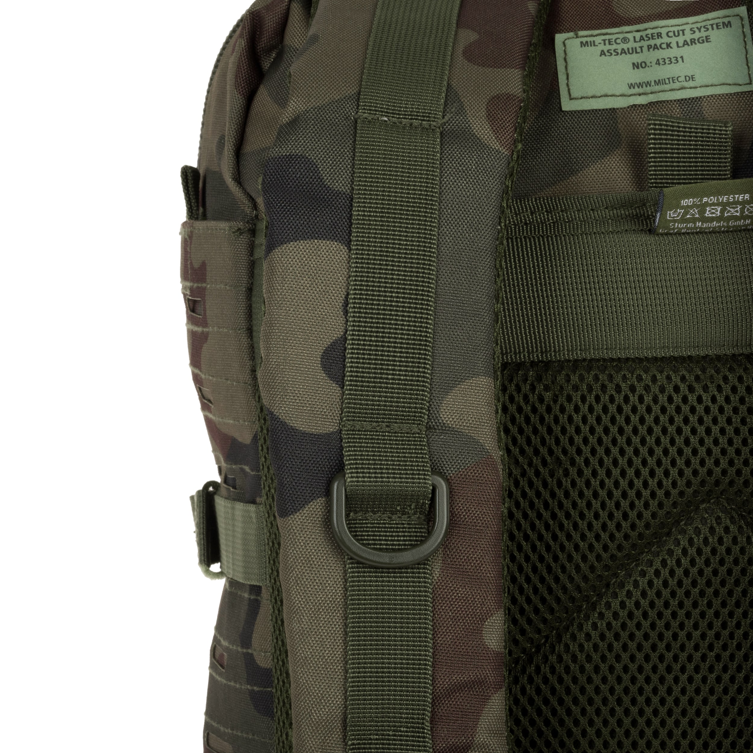 Plecak Mil-Tec Assault Pack Laser Cut Large 36 l - wz.93 Pantera PL Woodland