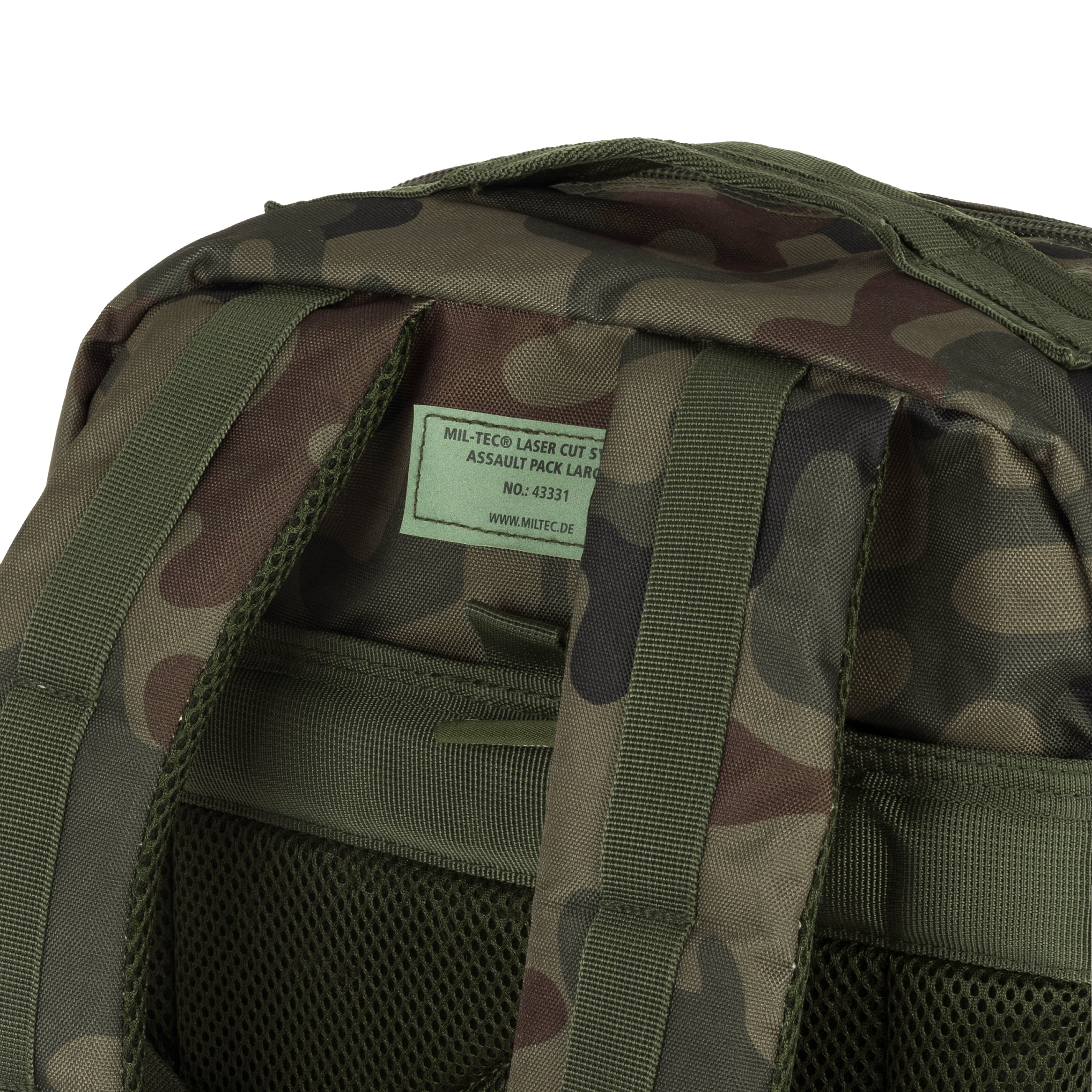 Plecak Mil-Tec Assault Pack Laser Cut Large 36 l - wz.93 Pantera PL Woodland