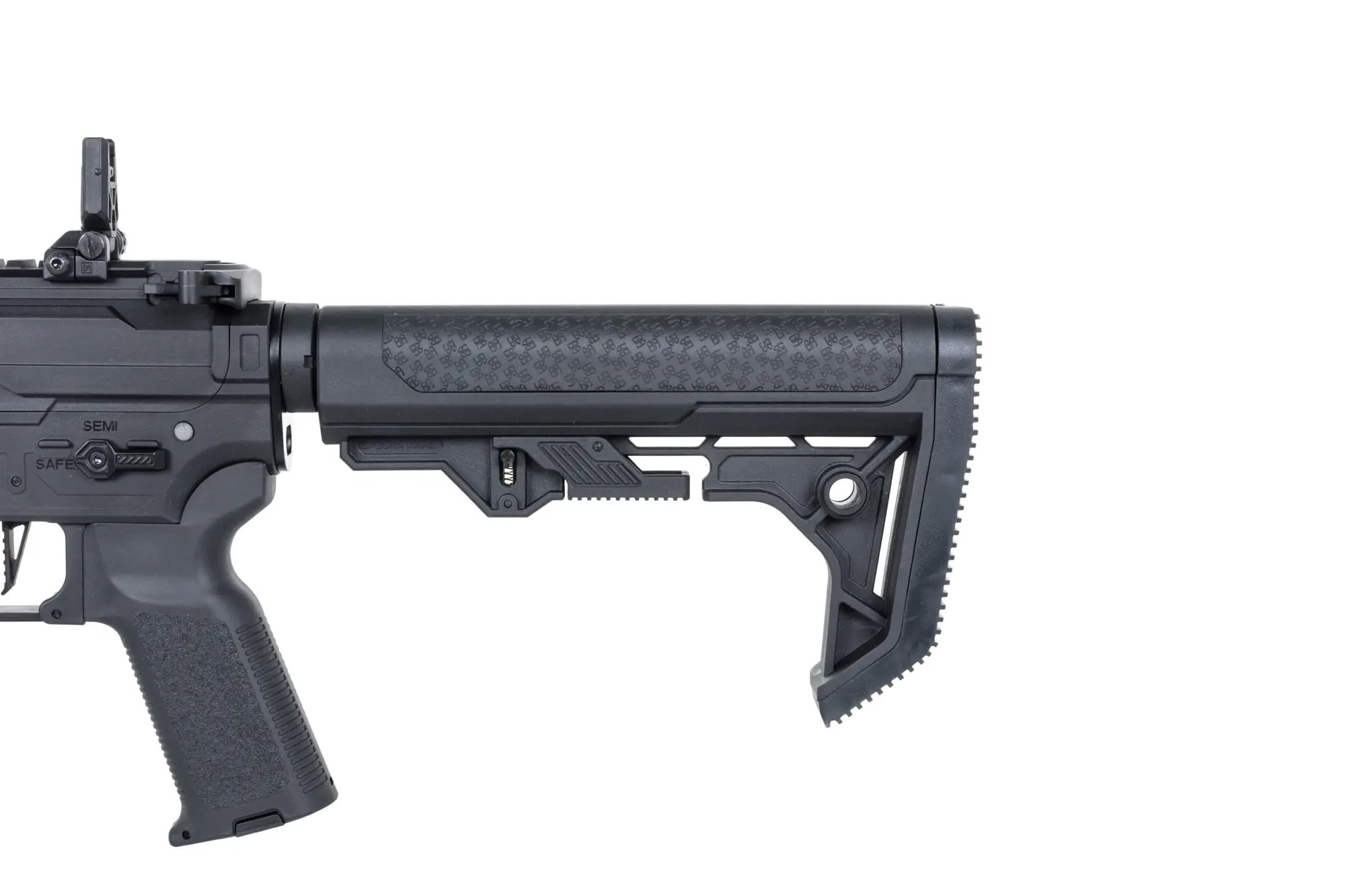 Karabinek szturmowy AEG Specna Arms SA-F04-RL Flex Light Ops Stock New Receiver HAL ETU Gen. 2 - Black