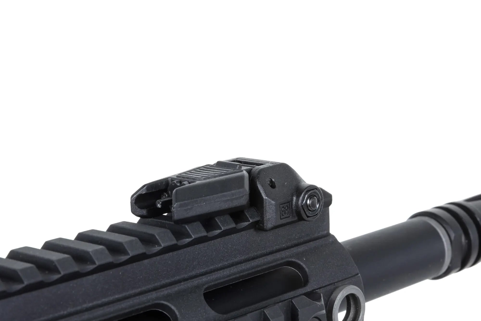 Karabinek szturmowy AEG Specna Arms SA-F04-RL Flex Light Ops Stock New Receiver HAL ETU Gen. 2 - Black