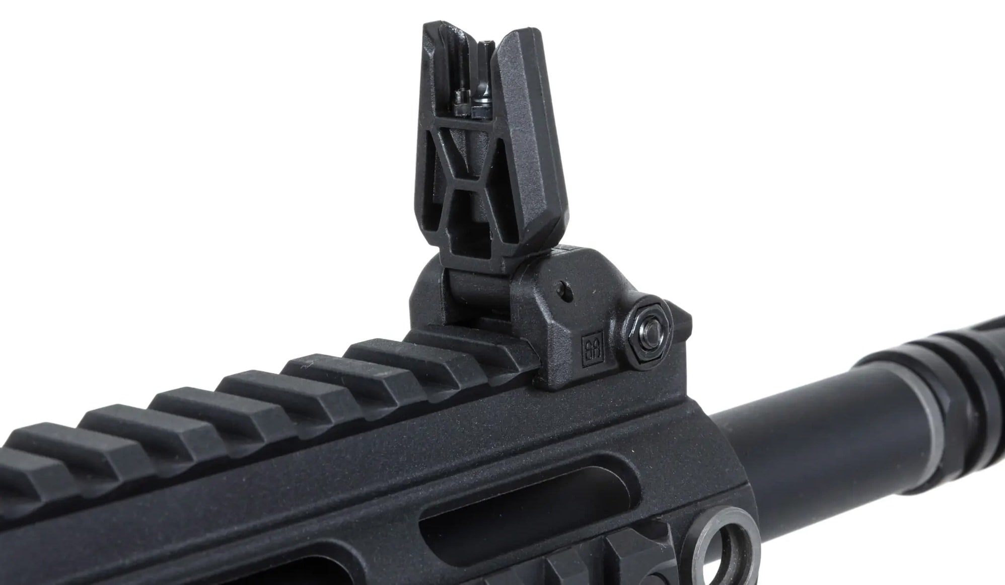 Karabinek szturmowy AEG Specna Arms SA-F04-RL Flex Light Ops Stock New Receiver HAL ETU Gen. 2 - Black