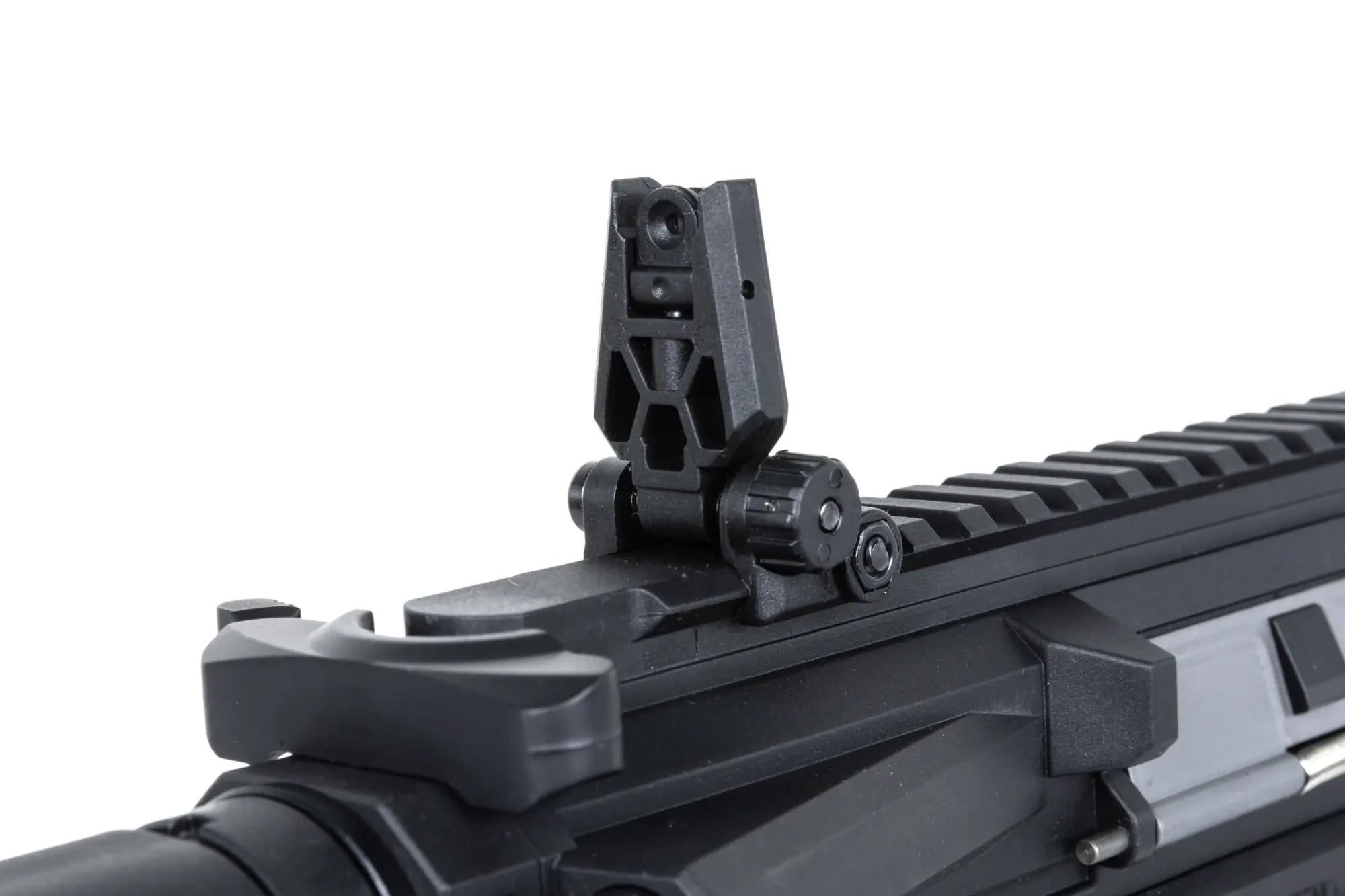 Karabinek szturmowy AEG Specna Arms SA-F04-RL Flex Light Ops Stock New Receiver HAL ETU Gen. 2 - Black