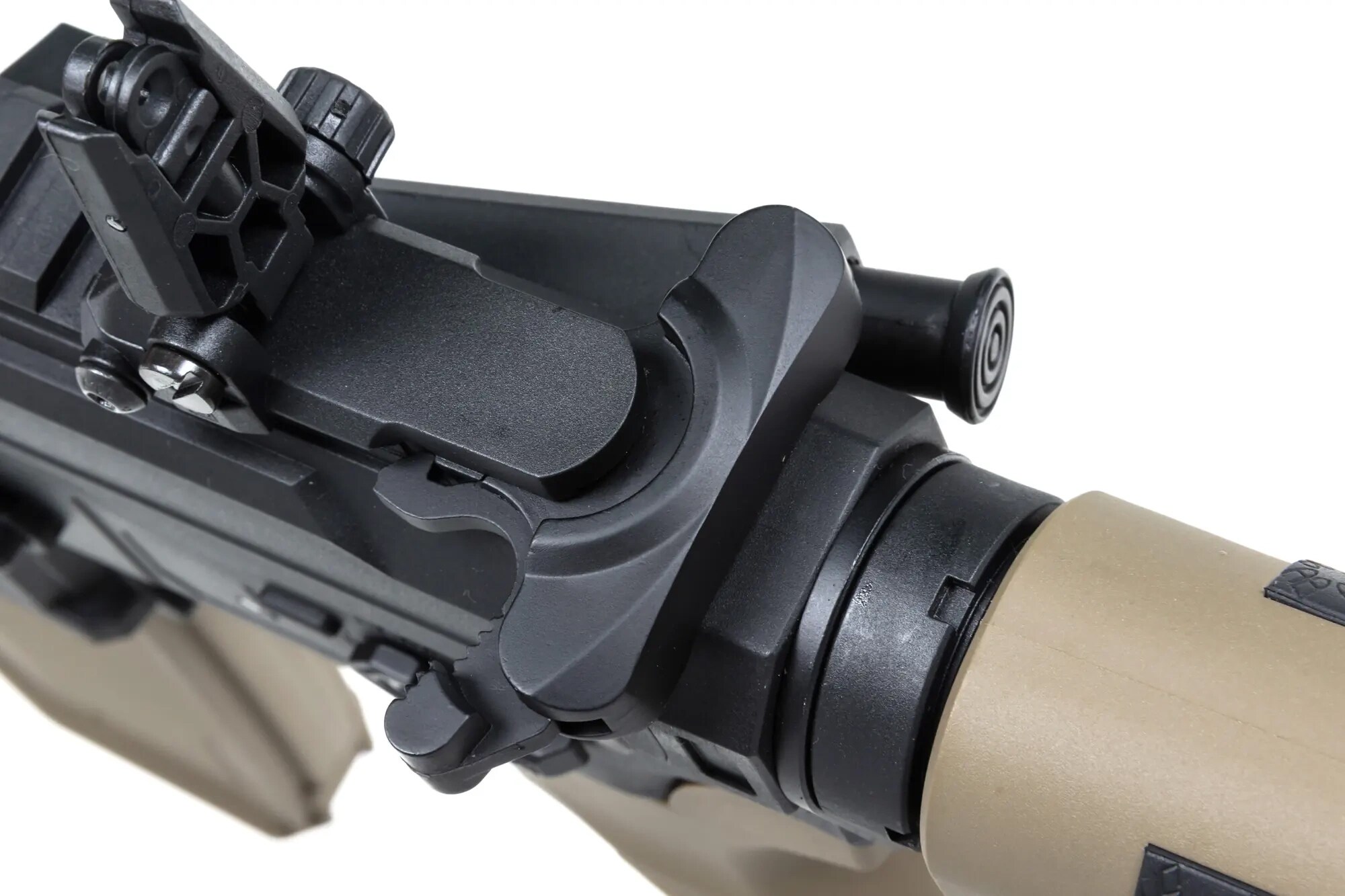 Karabinek szturmowy AEG Specna Arms SA-F04-RL Flex Light Ops Stock New Receiver HAL ETU Gen. 2 - Half-Tan