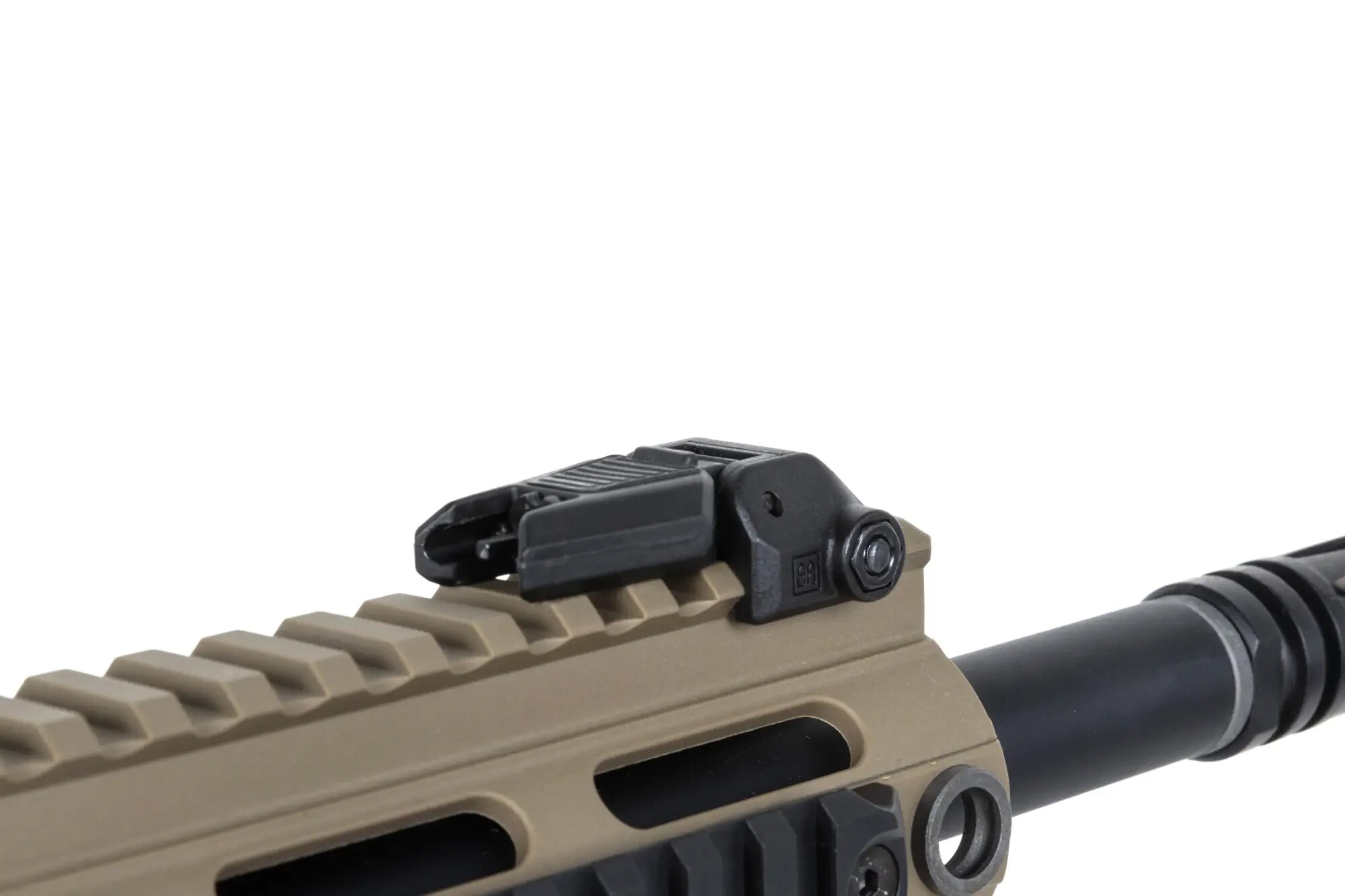 Karabinek szturmowy AEG Specna Arms SA-F04-RL Flex Light Ops Stock New Receiver HAL ETU Gen. 2 - Half-Tan
